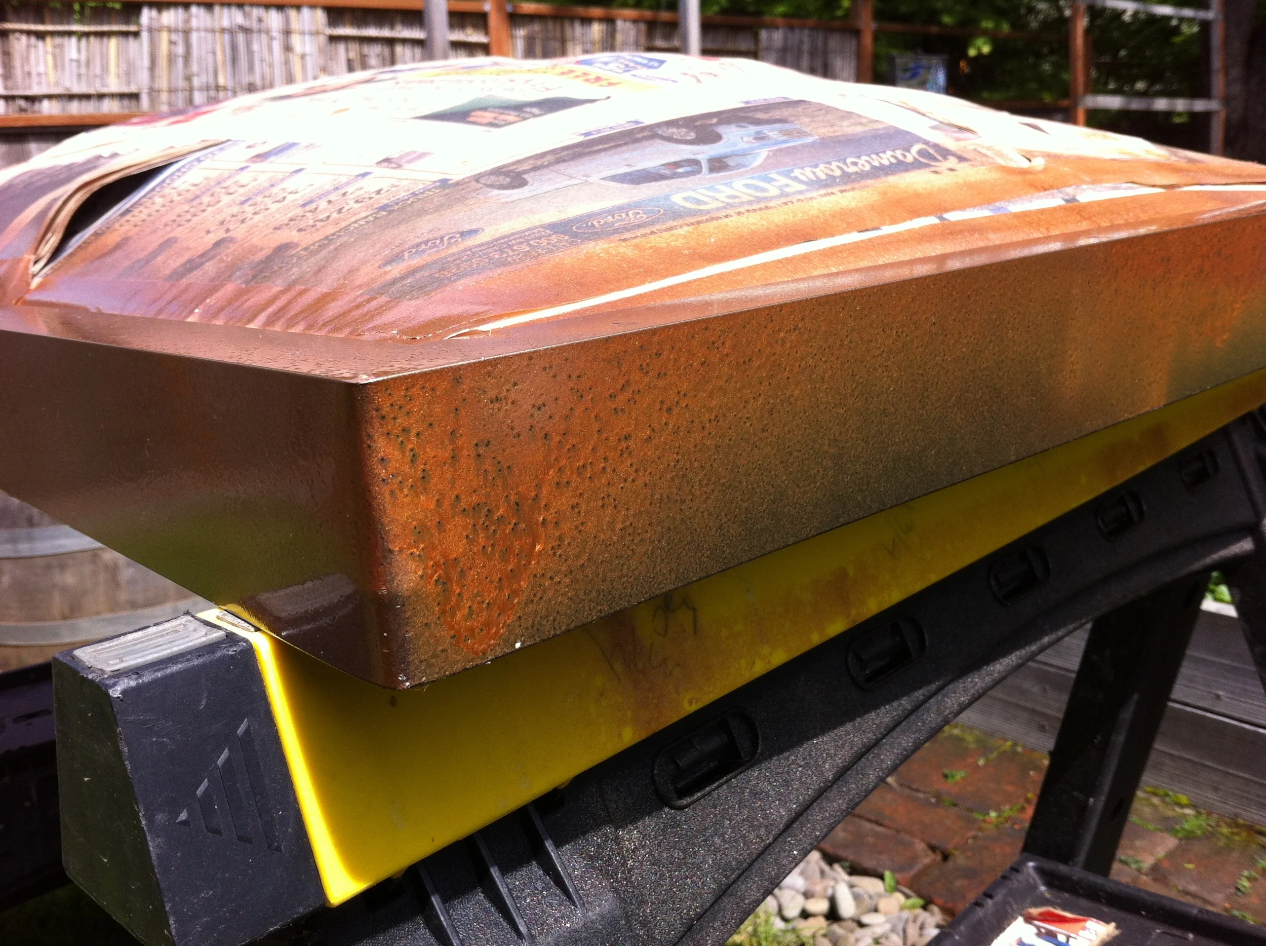 Painting My Skylight Frames