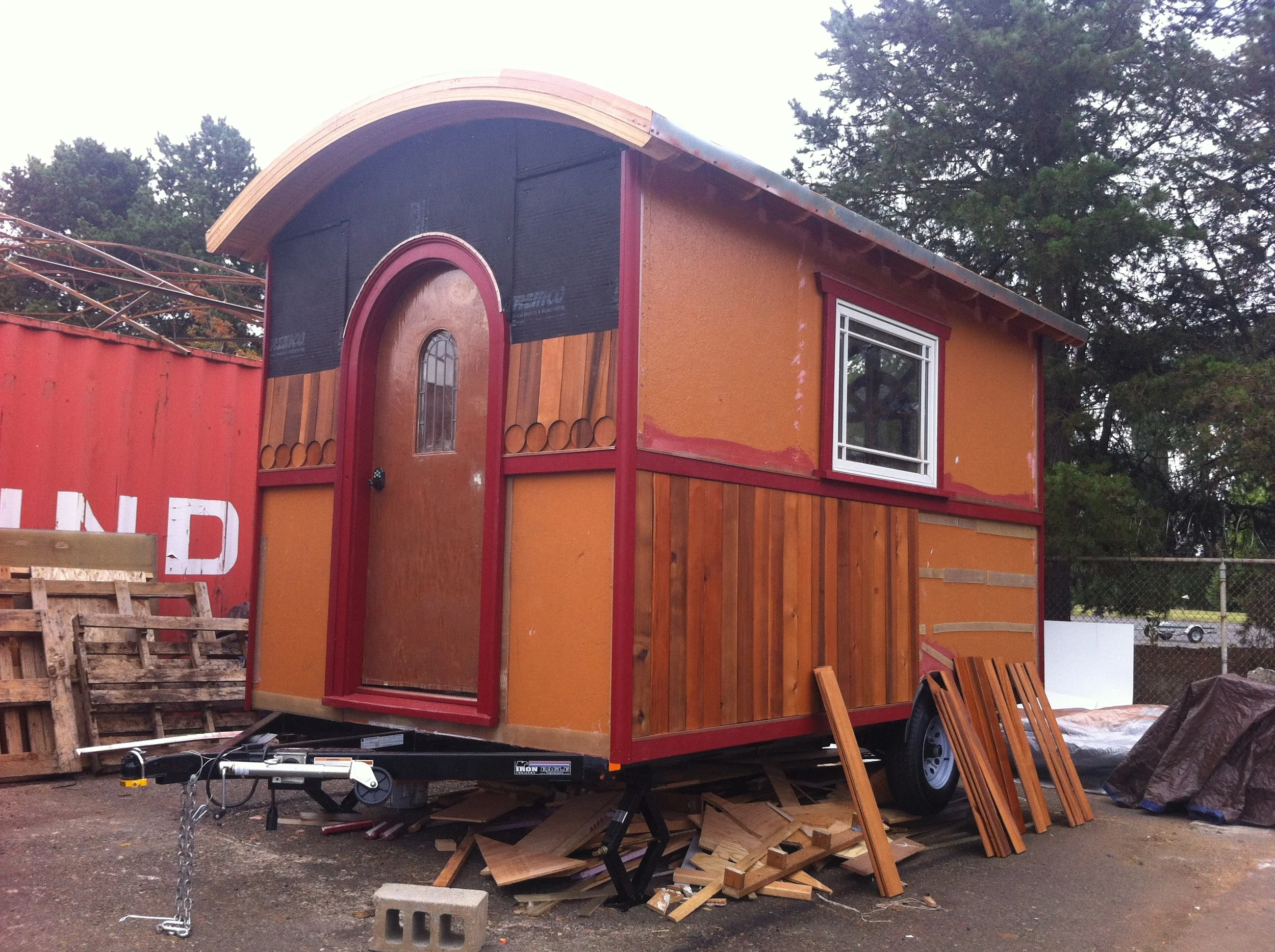 Tiny House Rain Screen