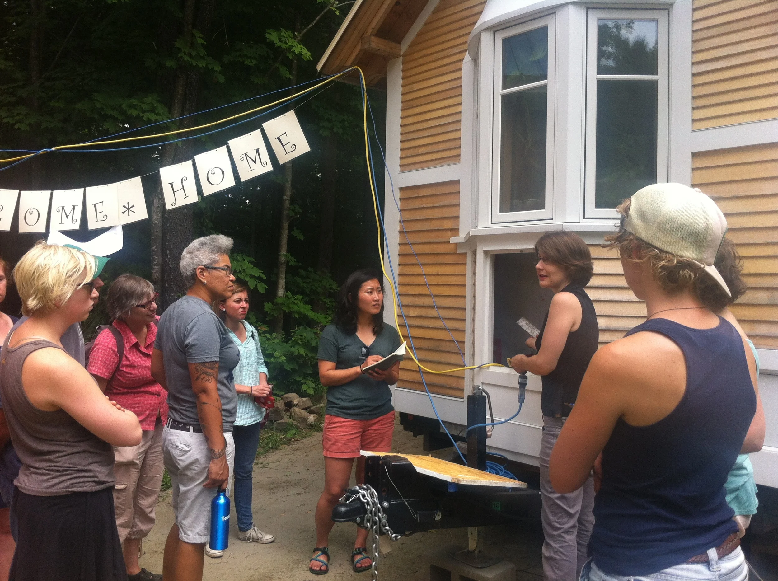 Day 3 of Tiny House Design-Build: Tiny Tours