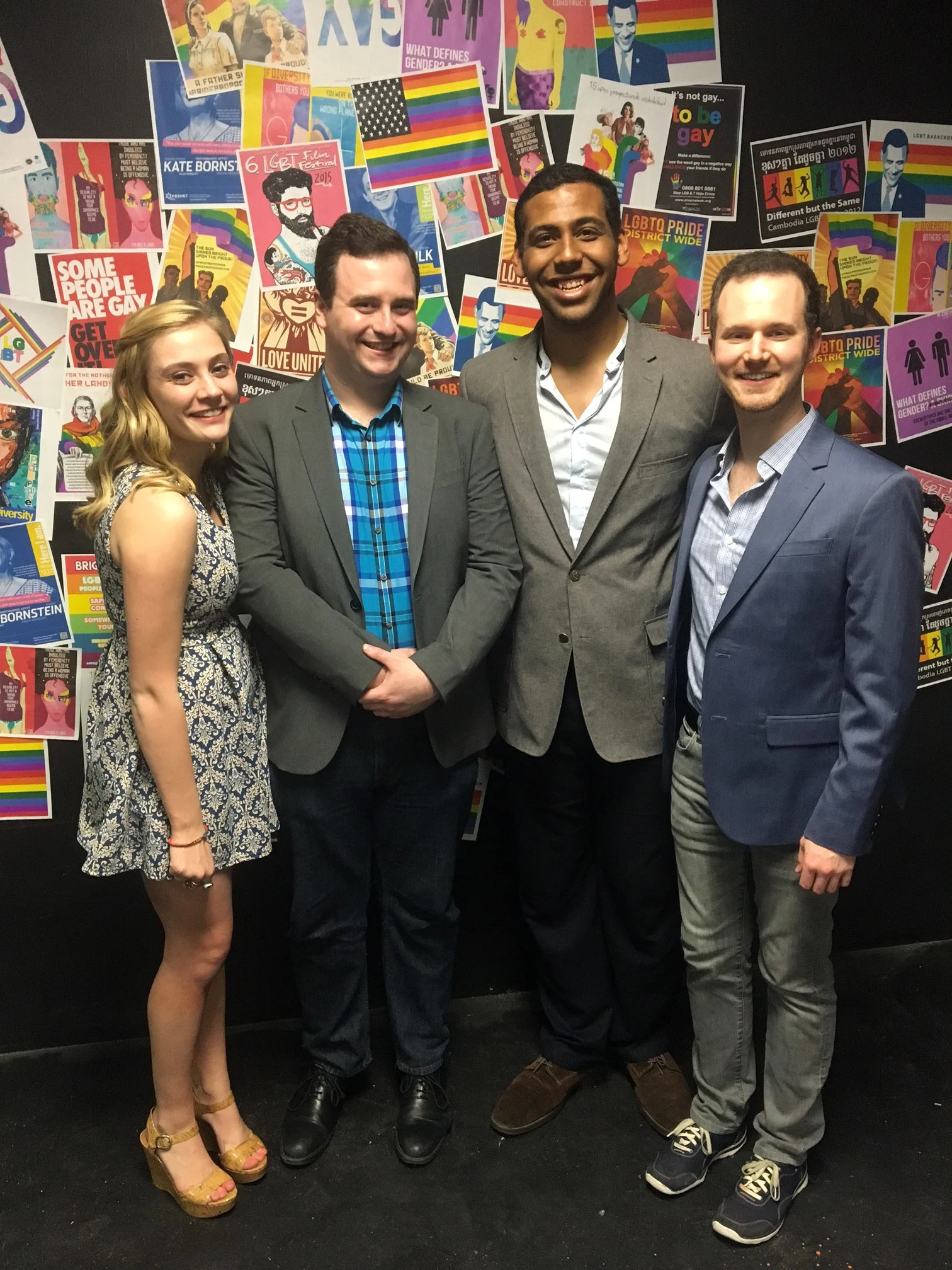 Addison Brown, Jonathan Keebler, Clyde Moser, and Ryan Korell (Left to Right)