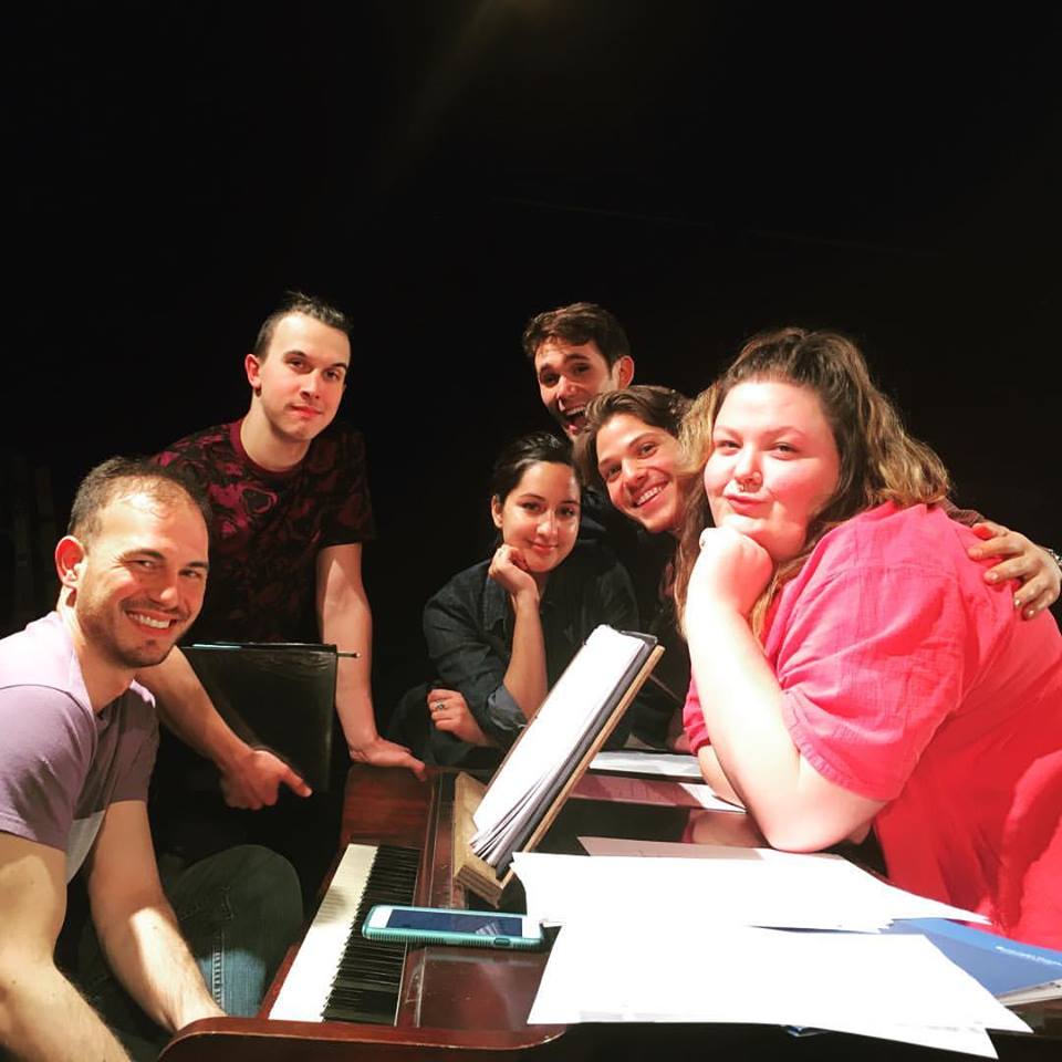 Josh Cullen, Brenden Gregory, Kimberly Chatterjee, Justin Michael Cooke, Michael Hajjar, and Alyssa LeClair (Left to Right)
