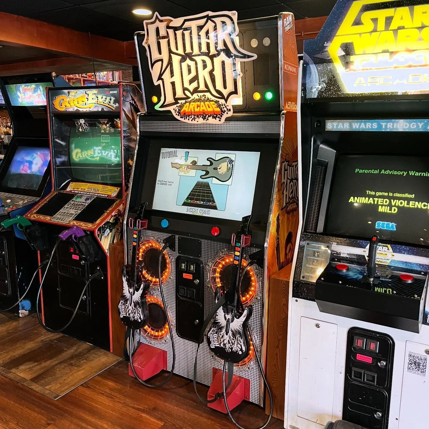 By popular demand, Guitar Hero is now in the main room! #bitbarlovesyou
