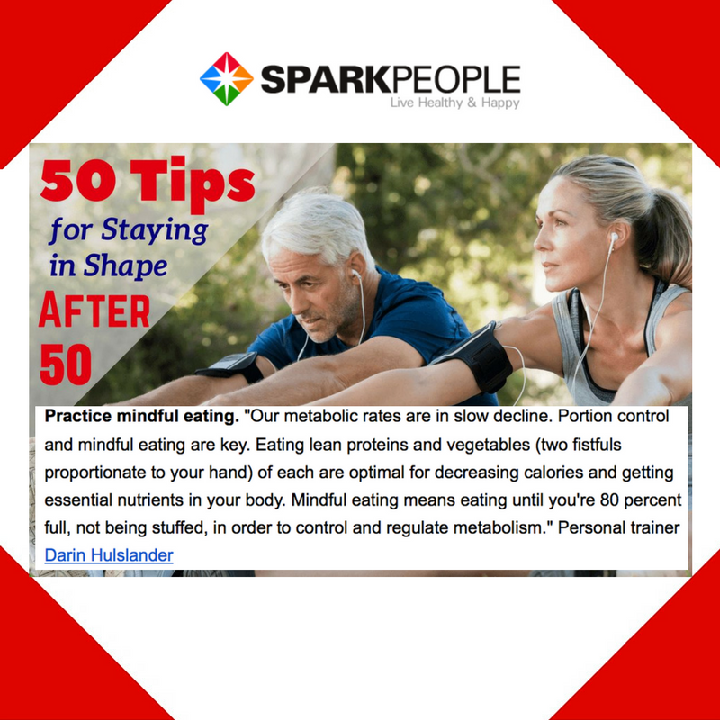 October 21st, 2016 - Spark People Placement for Darin Hulslander