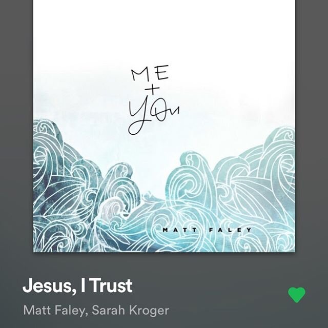 Divine Mercy Sunday, y&rsquo;all. I&rsquo;ve been thinking about this quote I  heard yesterday.. &ldquo;Finish this sentence - Jesus, I trust in you, except ________________.&rdquo; Thank you to @abidingtogetherpodcast for rocking me with that. I hop