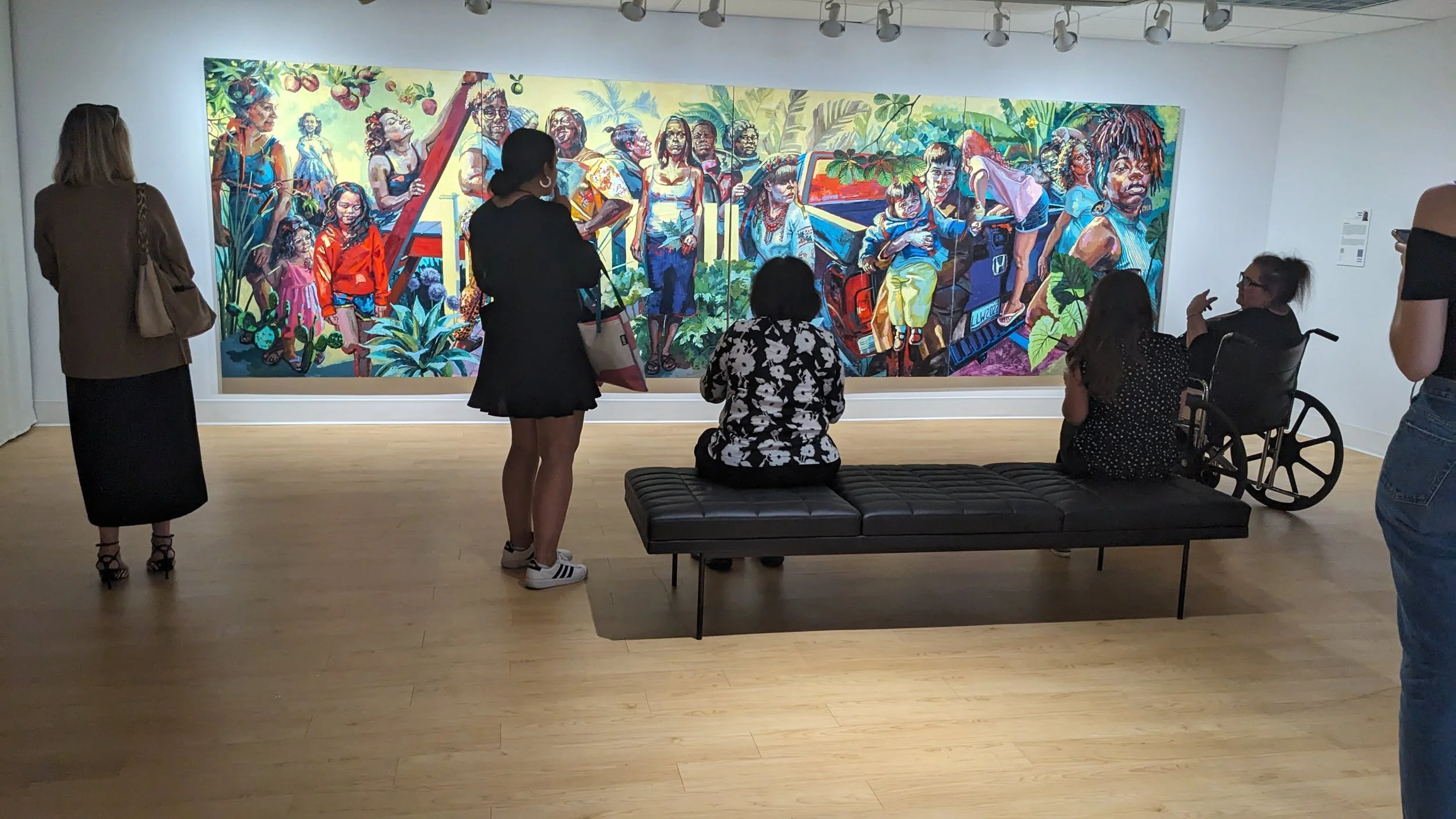 Coming Home at Kendall College of Art and Design The Spark Gallery. Grand Rapids, Michigan. Sep-Nov 2024. Artista Latino Award Winner, ArtPrize 2024. 

 

 Pictured: A Long Line of Women, 2022. Collection of Michigan State University, Campbell Hall. 