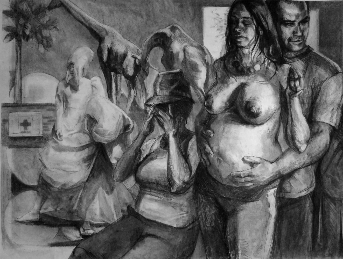 Expecting 2

 

 2013,&nbsp;charcoal on paper,&nbsp;24 x 30 inches 