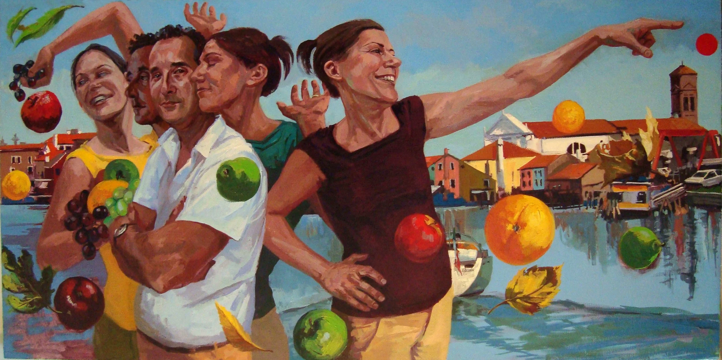 L'albero (Martina e Alessandro)

 

 2008, Oil on linen, 50 x 100 cm  Private Collection. Pellestrina, Italy 
