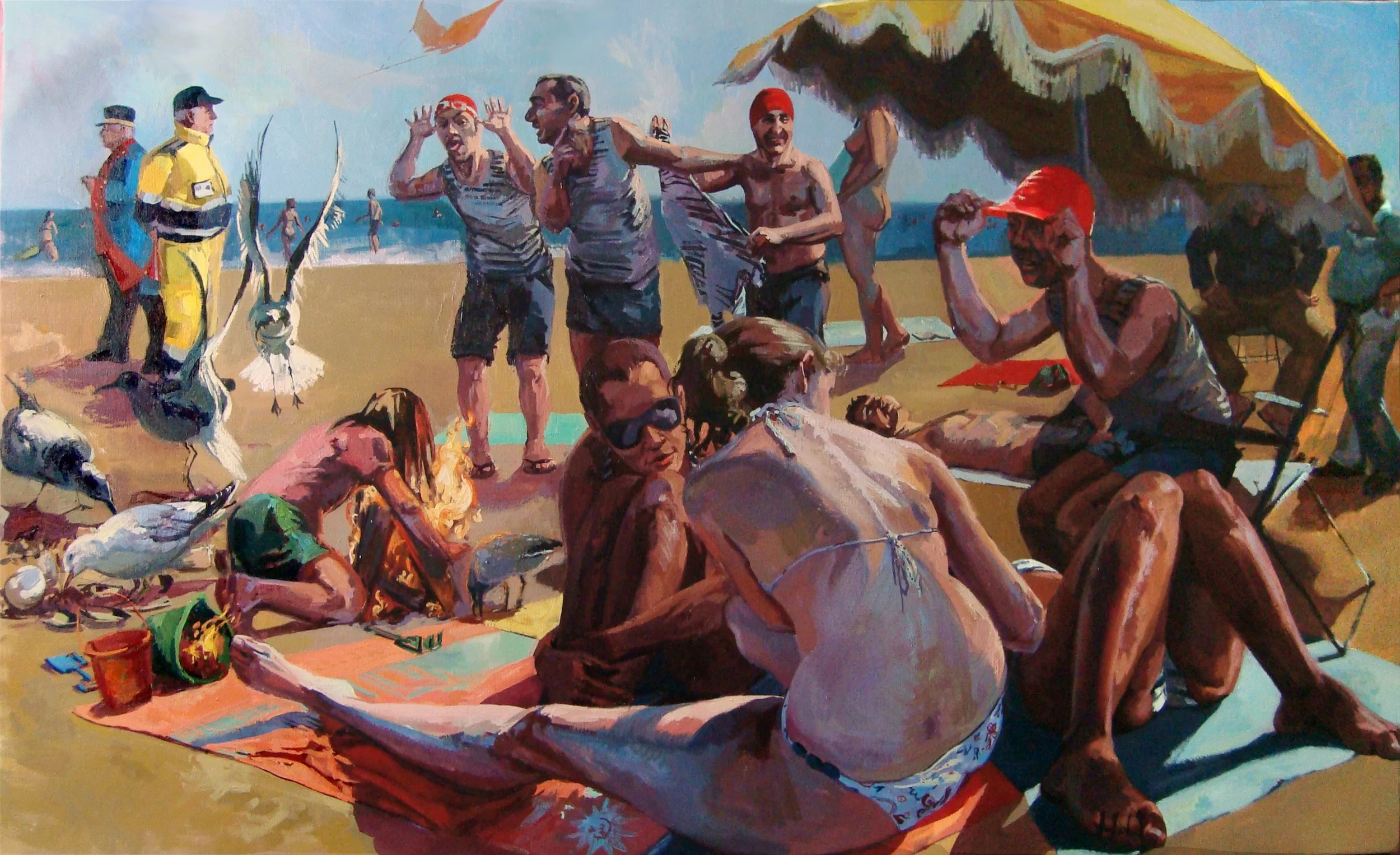 Blue Moon a Lido di Venezia

 

 2009, oil on linen, 50 x 90 cm.  Private Collection. Florida, USA 
