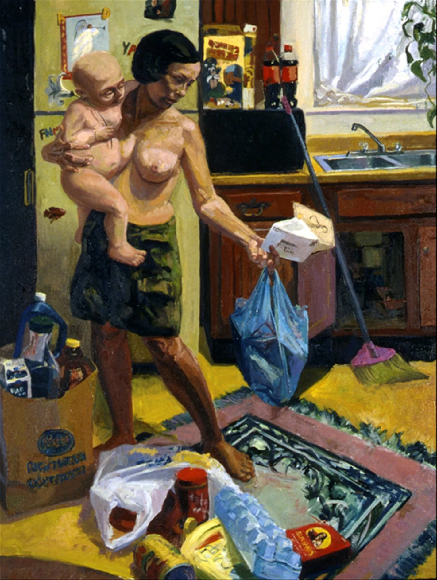 Annunciation
 

 2005, oil on canvas, 40 x 30 inches.   
