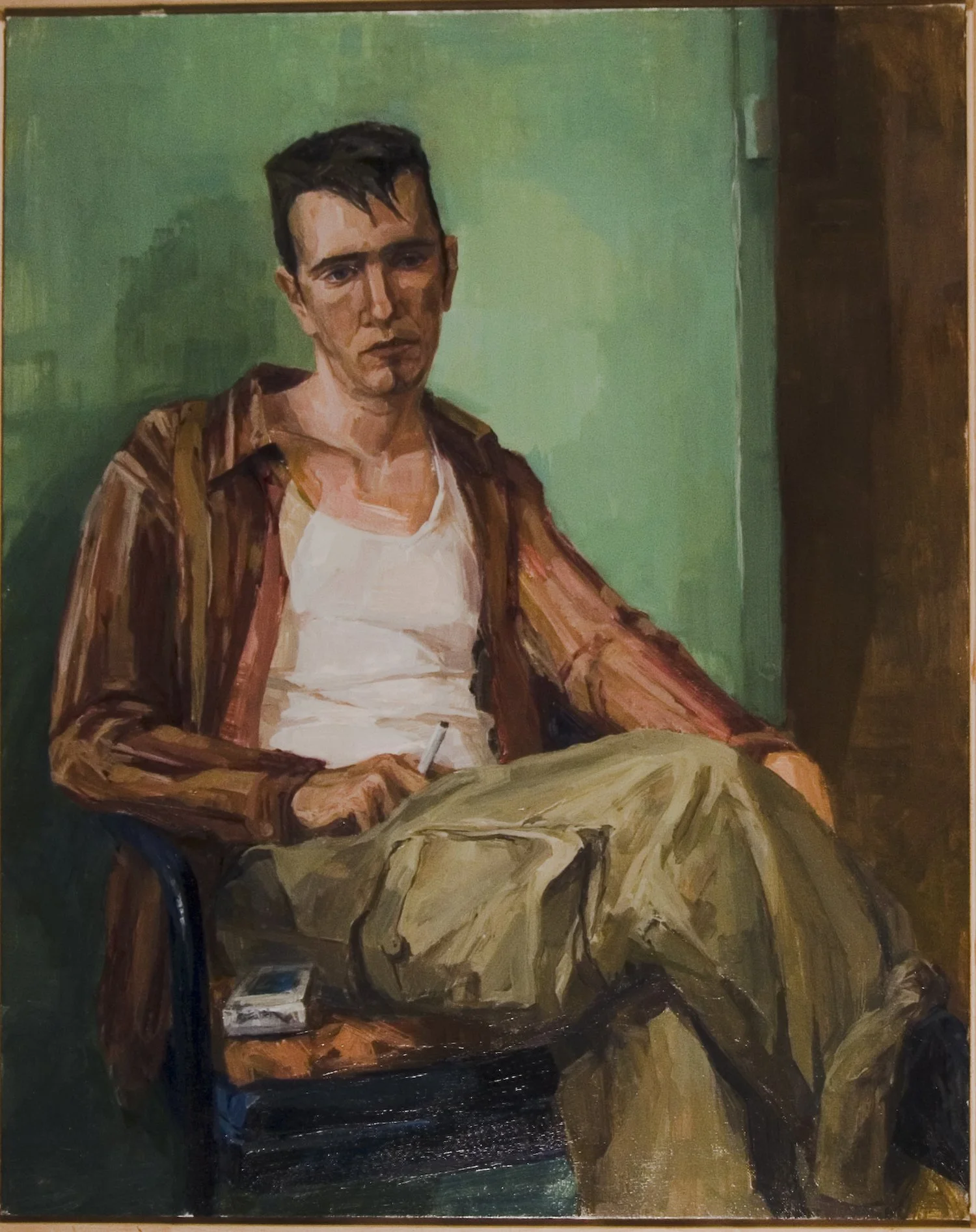 Paul
 

 1998, oil on panel, 30 x 24 inches.   

