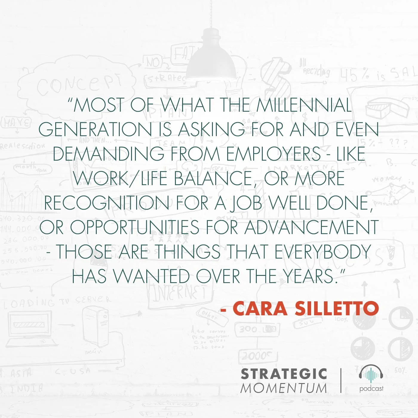 Cara Silletto Quote | Strategic Momentum Podcast