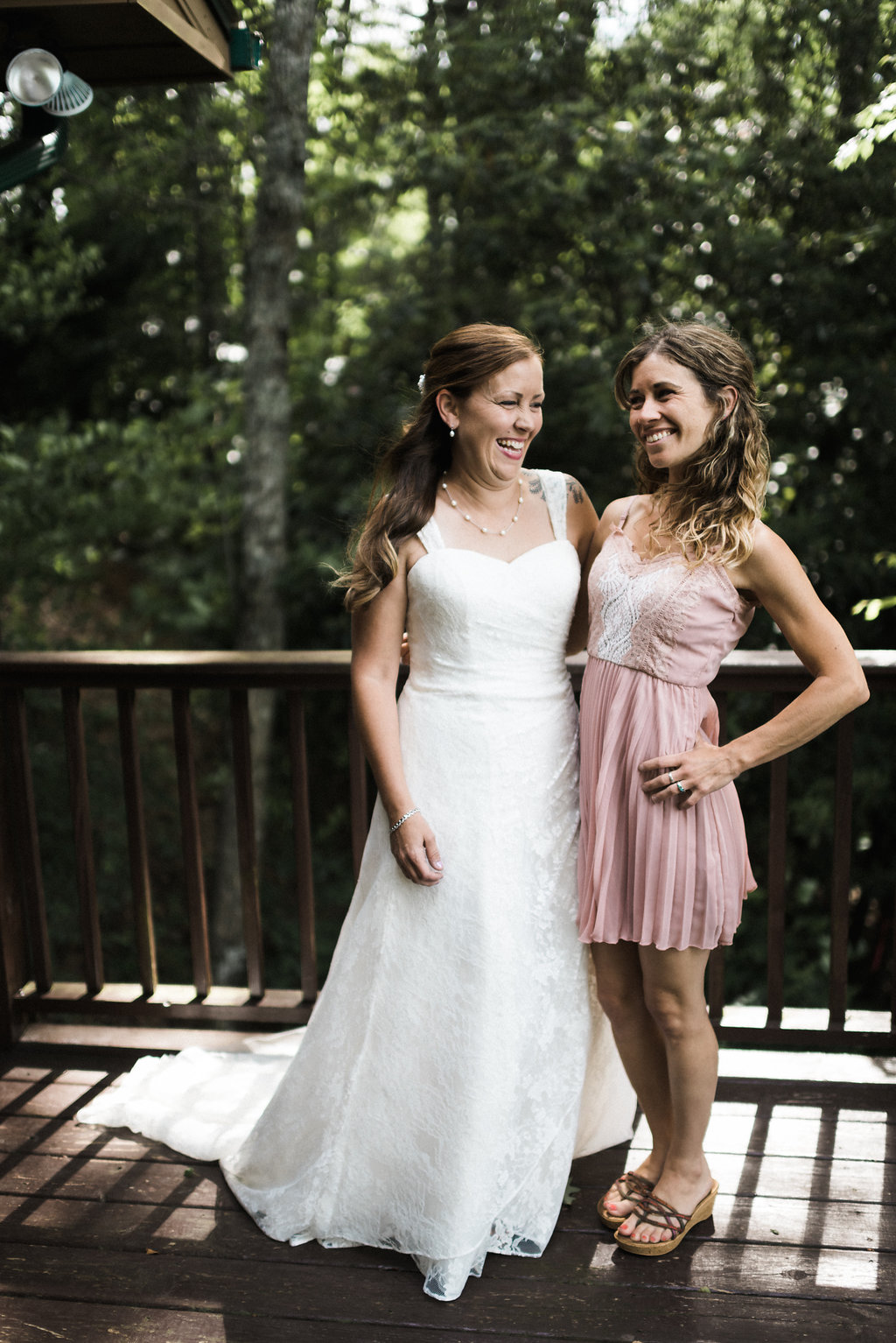 sister with bride