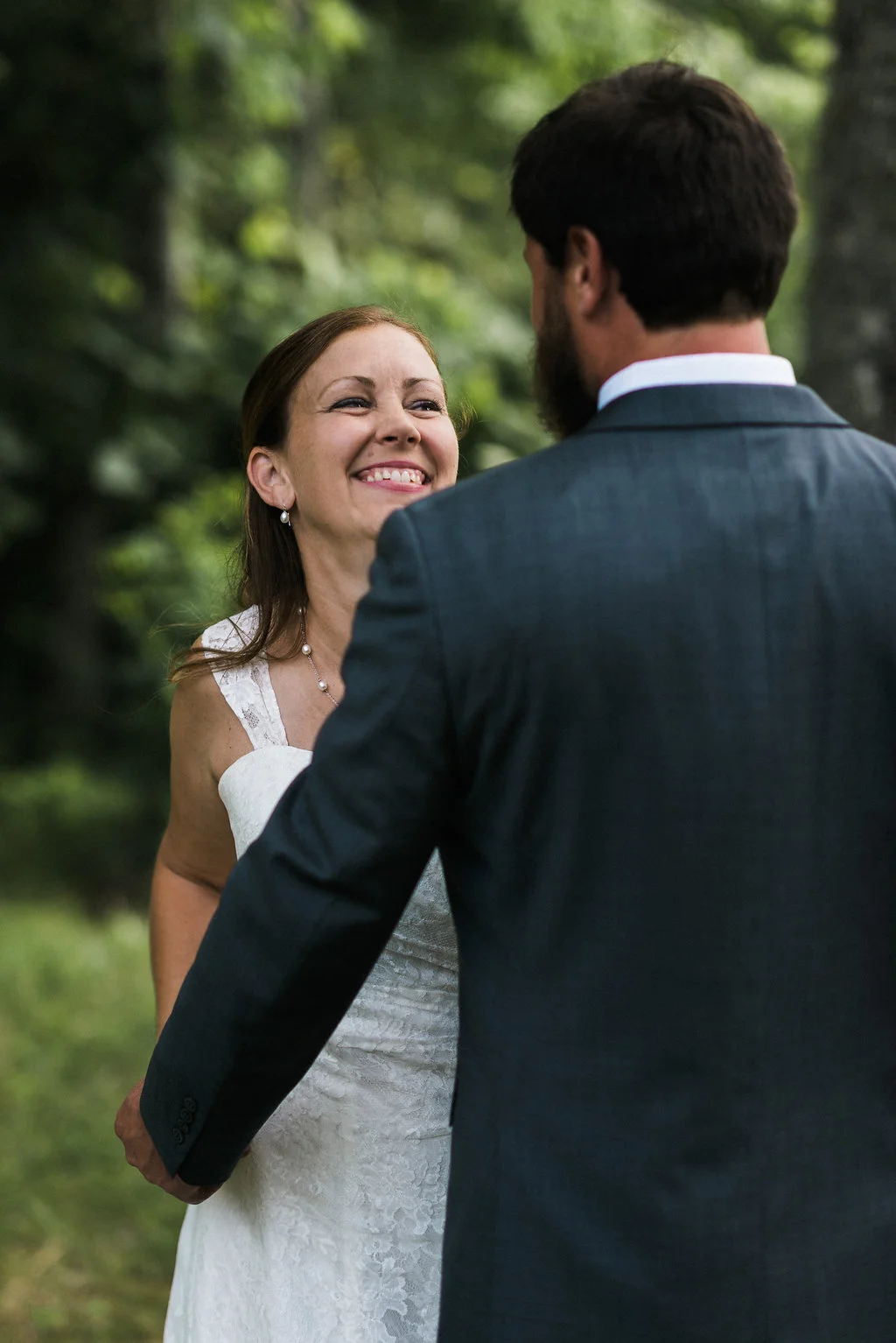 happy bride