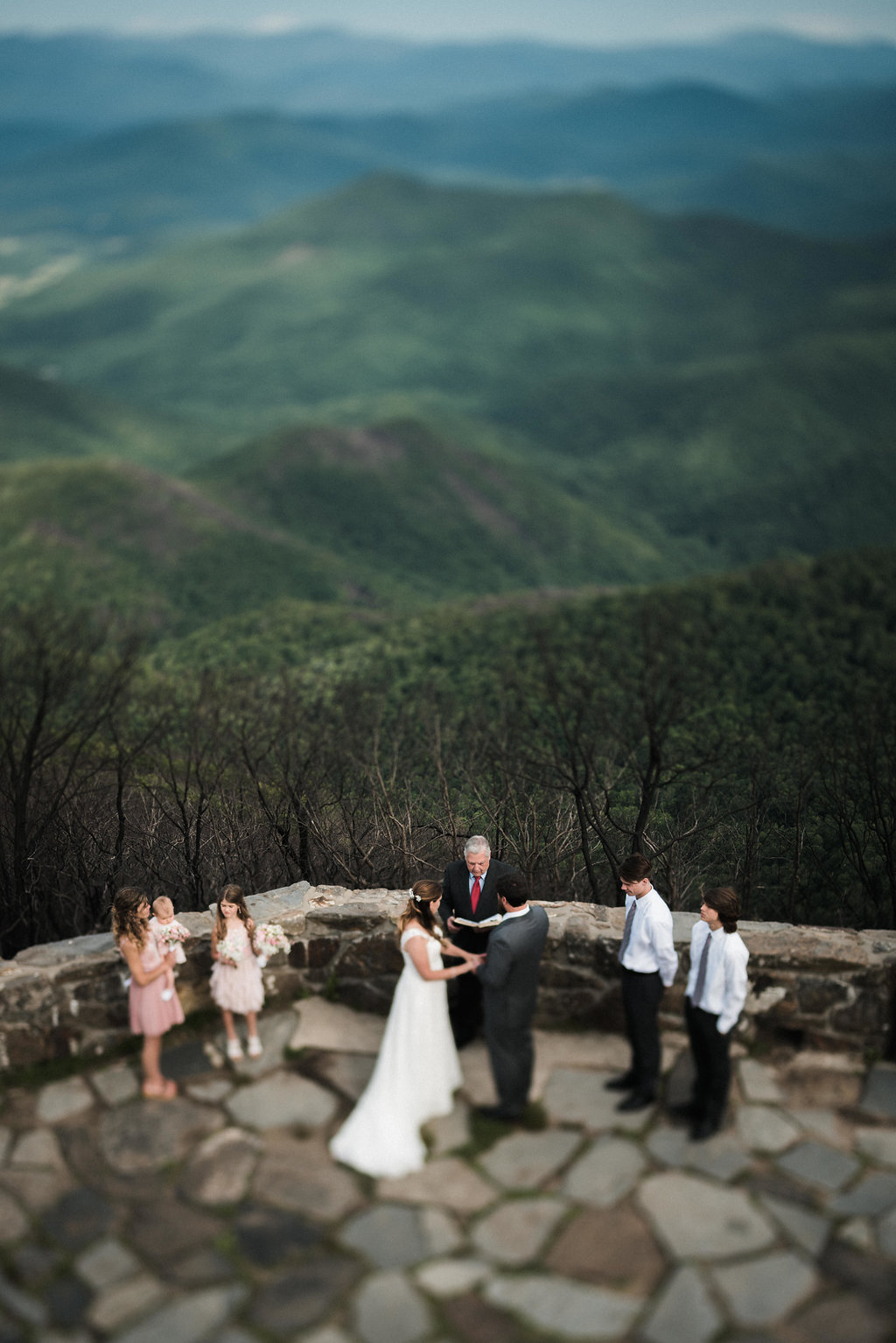 mountain wedding