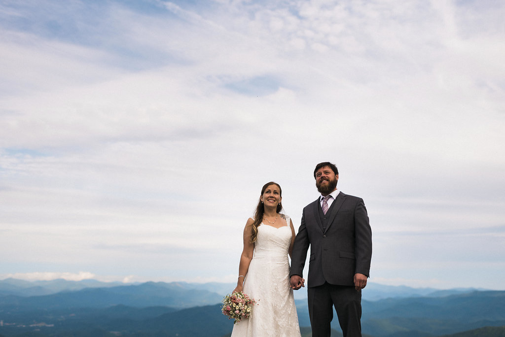 married on top of the mountains