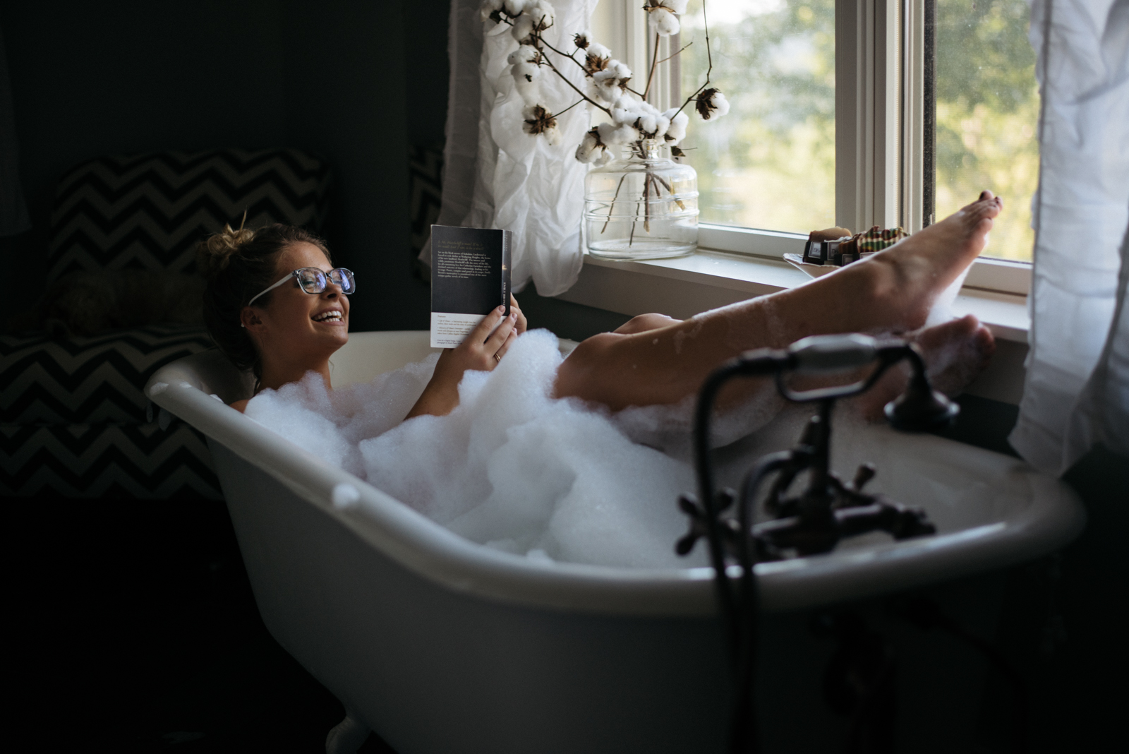 senior bubble bath