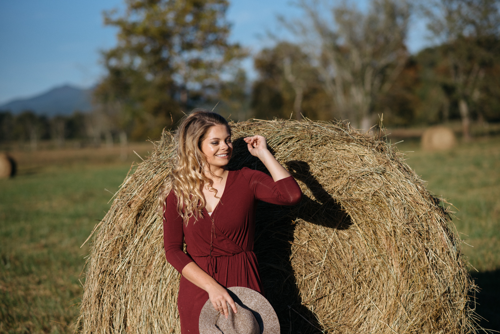 smiles and hay field