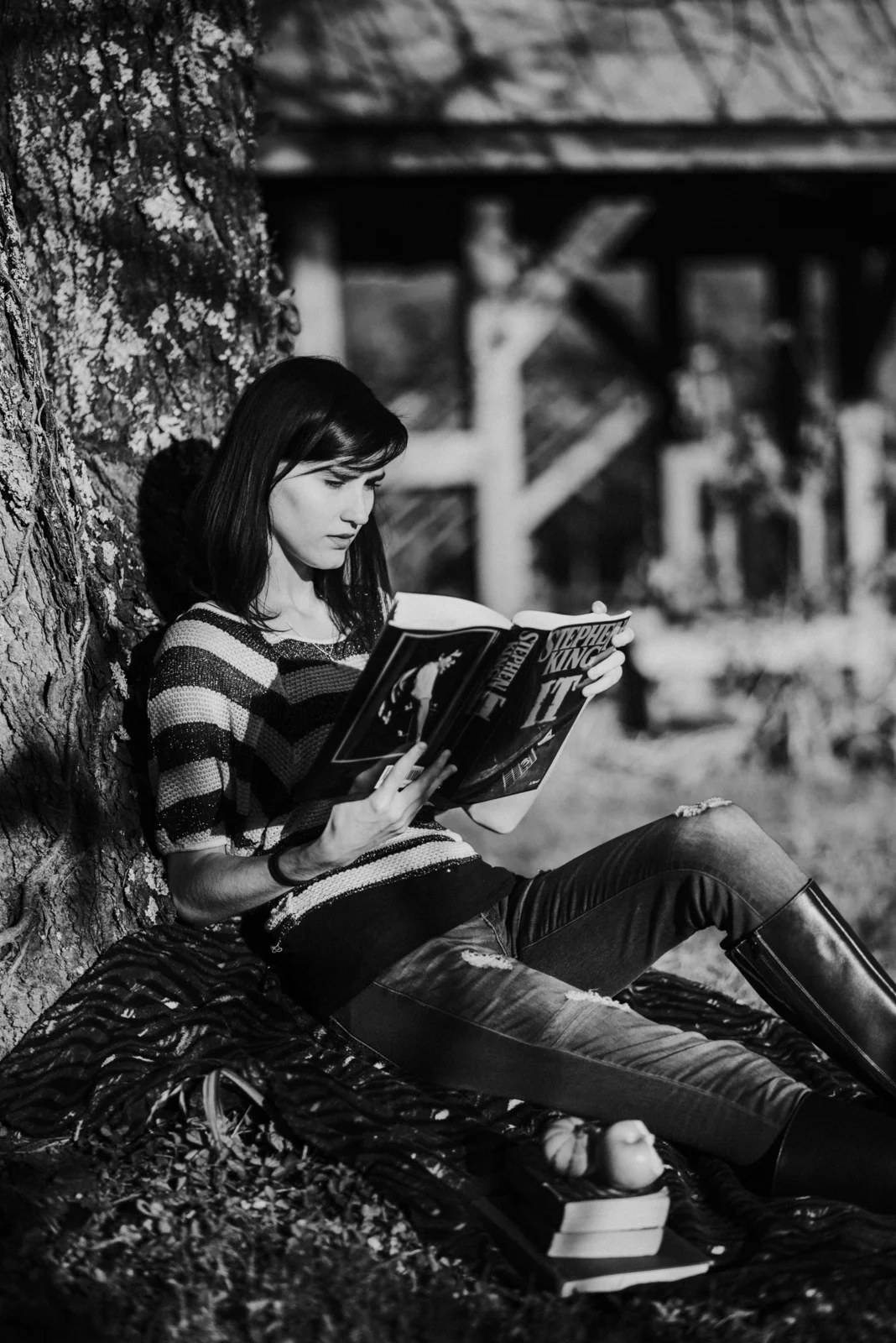 senior shoot reading