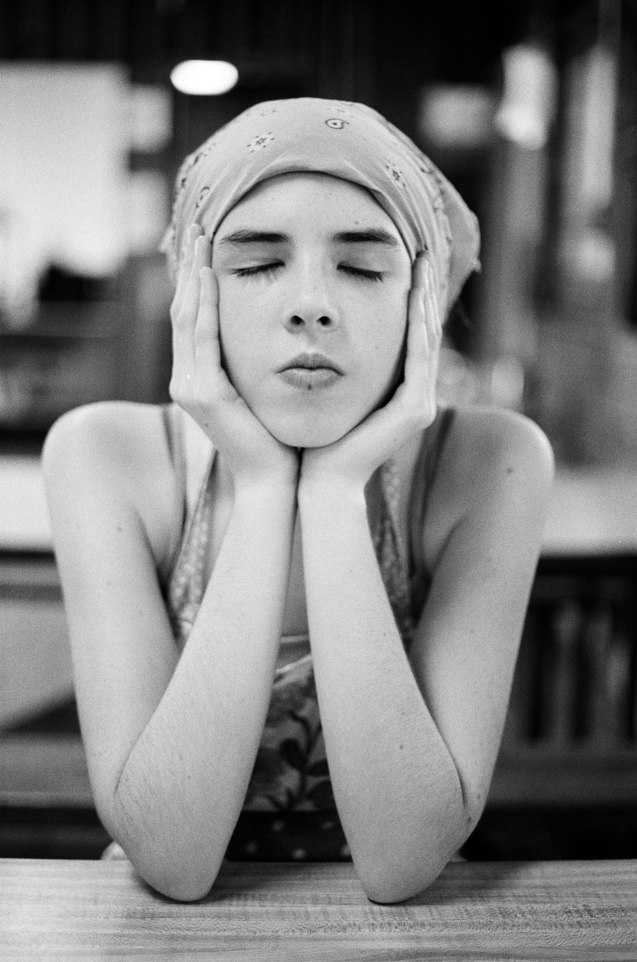 teen being herself