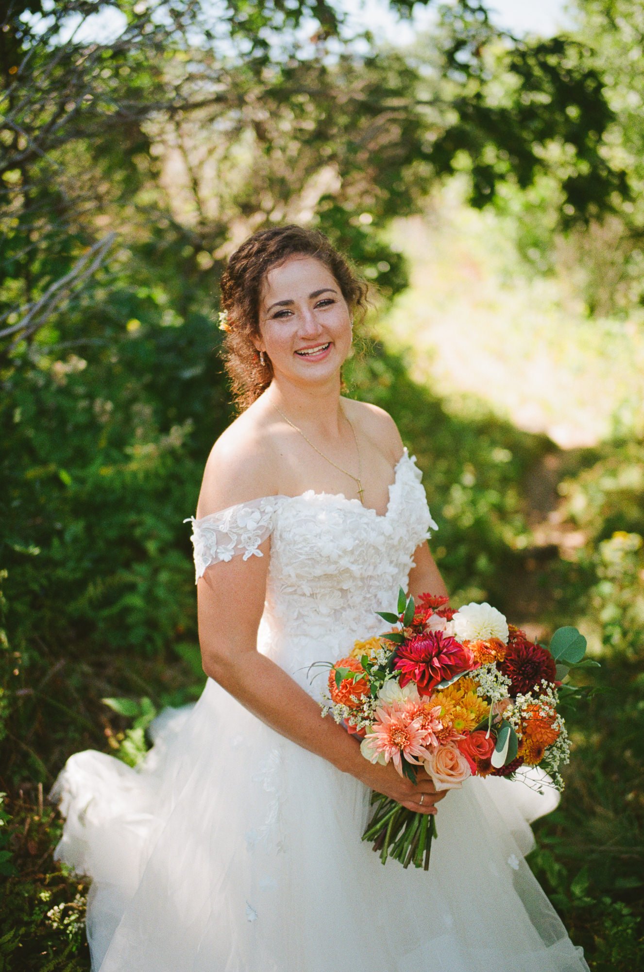 Bridal portrait on Appalachian Trail
