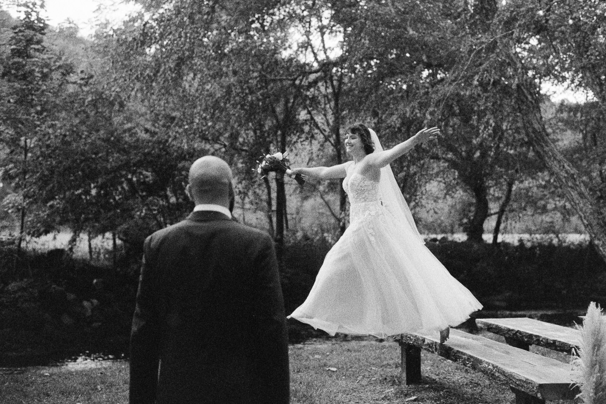 The bridal leap