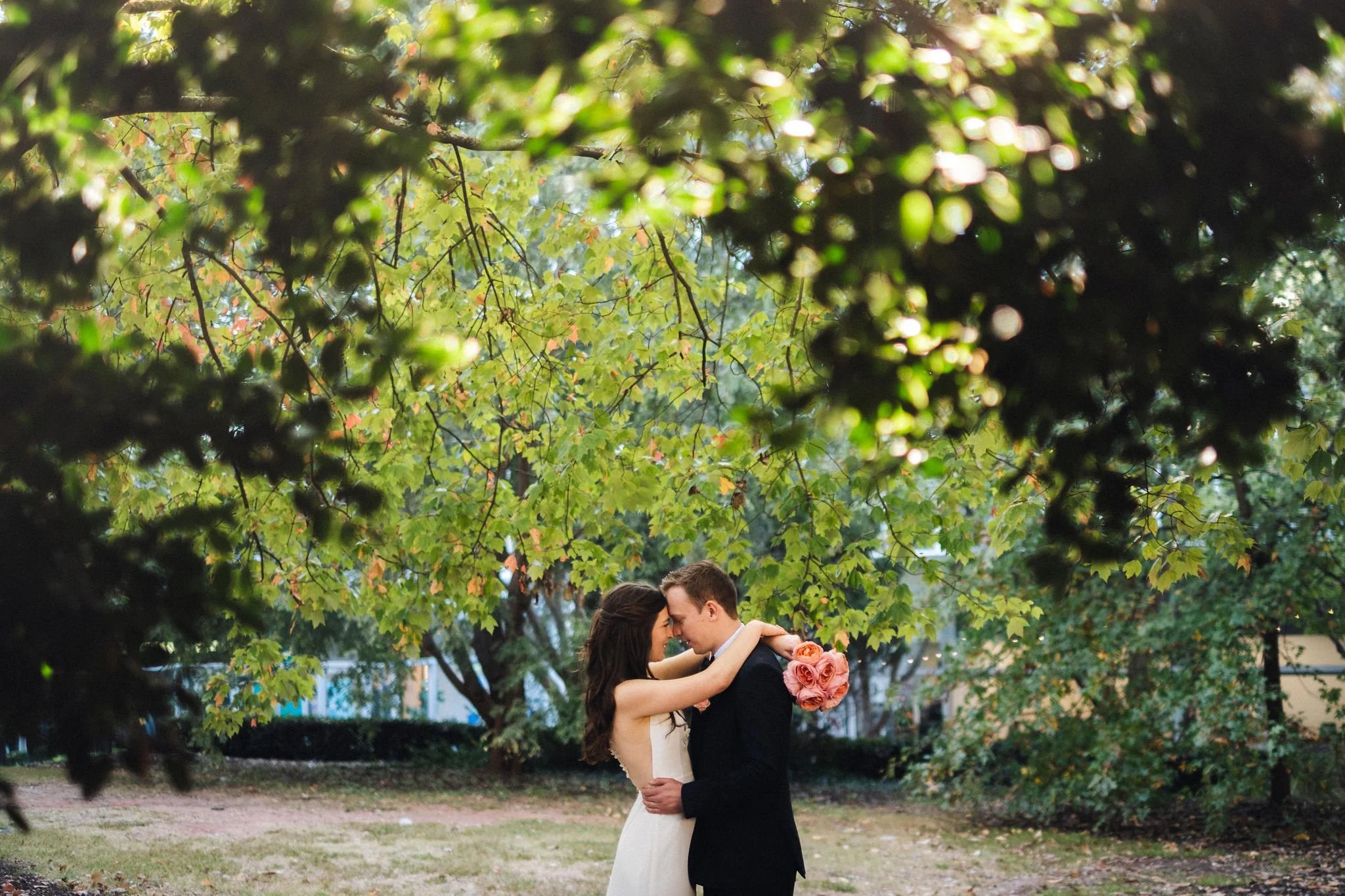 Dekalb Courthouse Wedding in a nature backdrop.jpg