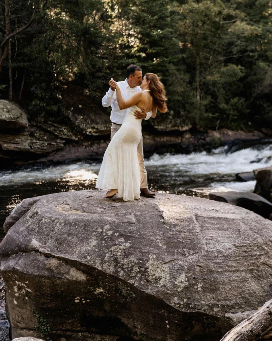 Thinking of popping the question? 

Greg and Stephanie Blue Ridge wedding was straight out of a dream&mdash;golden light, mountain views, and that just-engaged glow that makes these moments unforgettable. 

The Blue Ridge Mountains are full of magic 