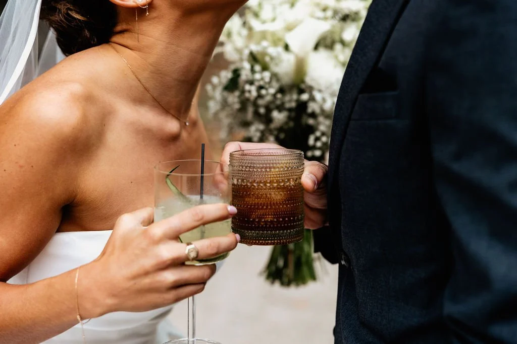 Jason and Cayli golden hour portrait during their intimate Blue Ridge Georgia cabin mountain wedding, Appalachian Wedding Photography