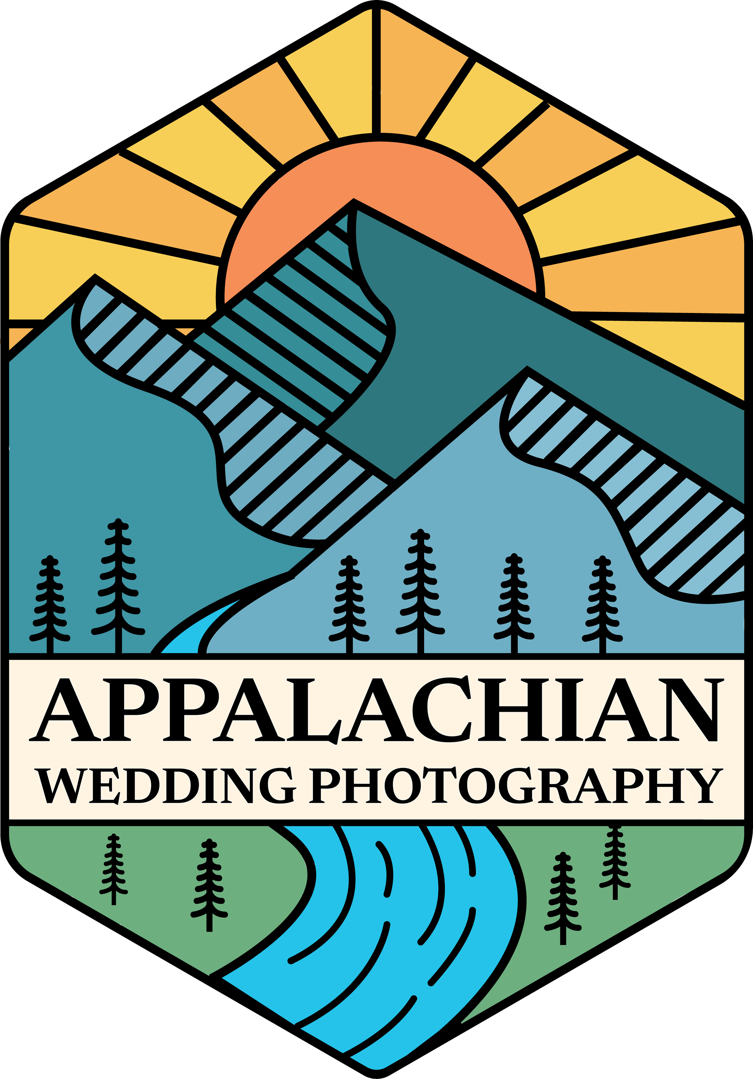 Appalachian Wedding Photography — Blue Ridge, Georgia wedding photographer logo