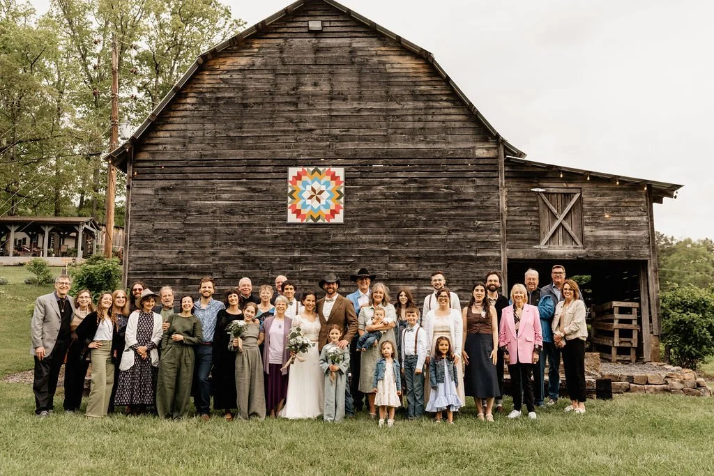 Payne Meadows barn wedding venue Murphy North Carolina Appalachian mountains