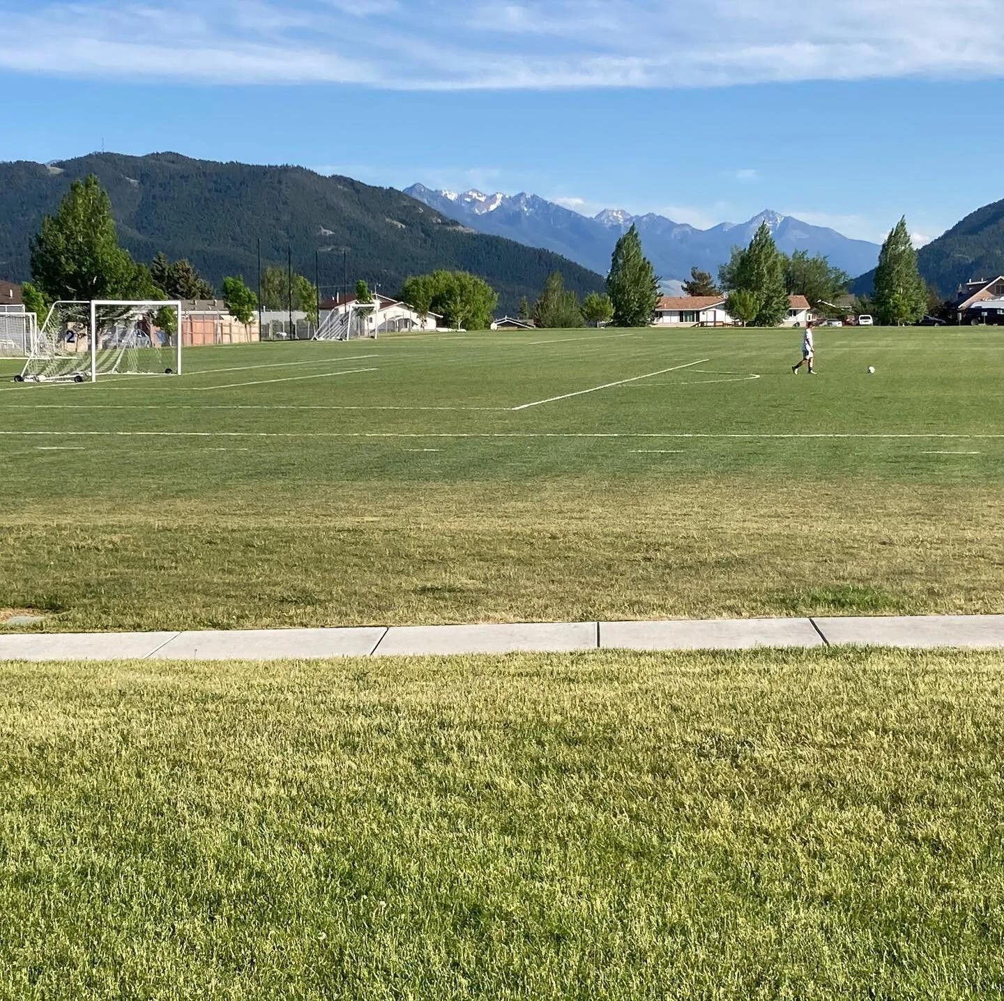 It’s a beautiful day in Montana #soccer #fun #getaway