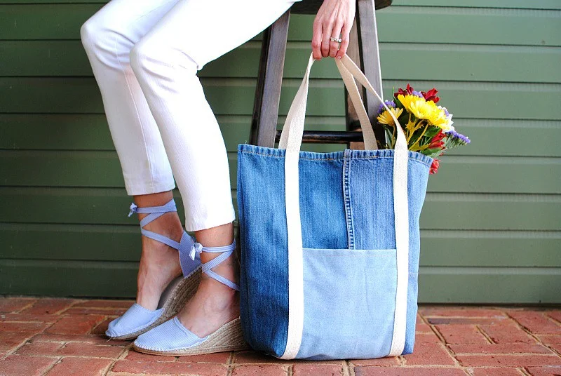 Photo from http://blog.brothersews.com/upcycling/earth-day-reusable-tote-bag/