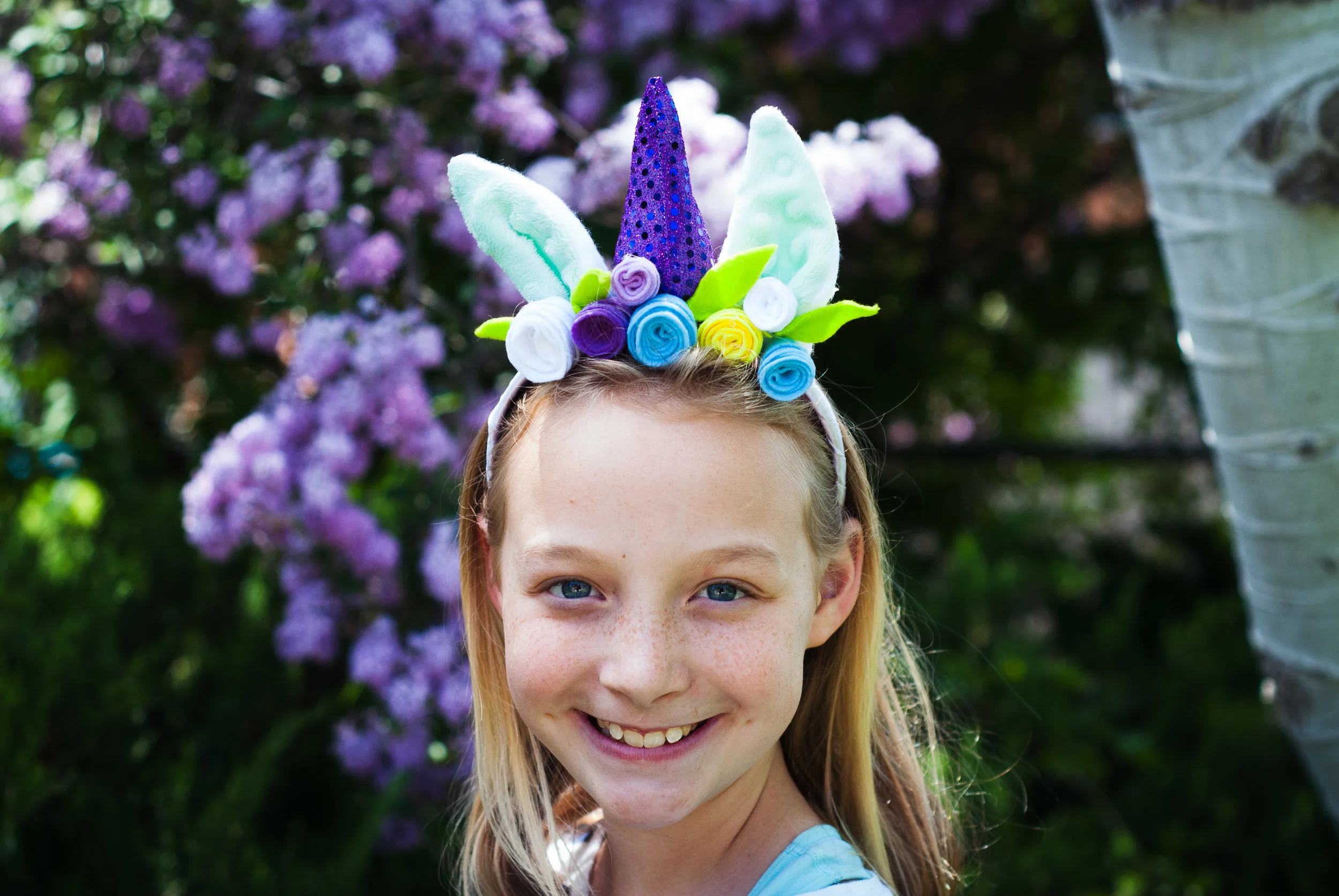 DIY Unicorn headband free pattern and tutorial