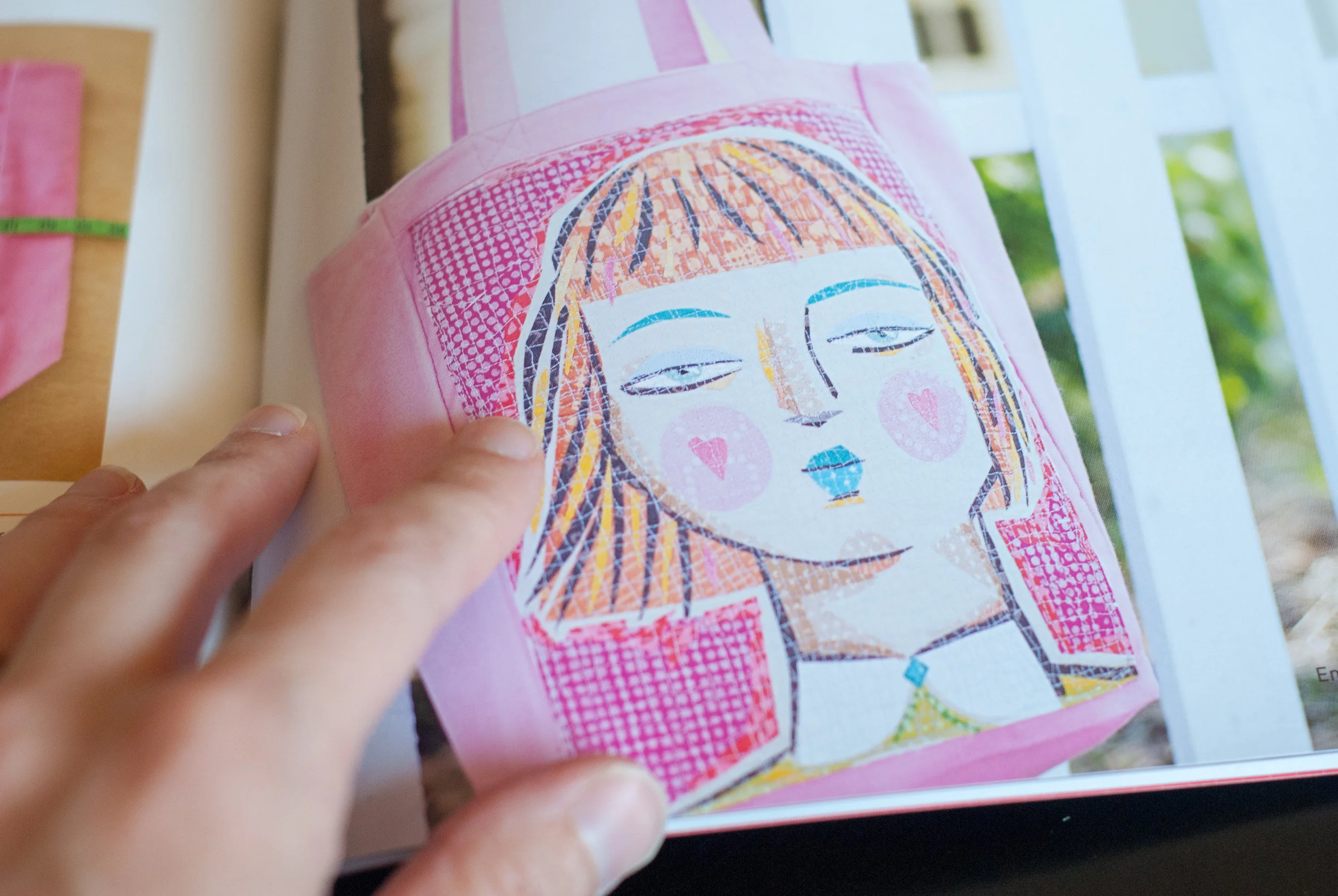 Making Faces in Fabric by Melissa Averino