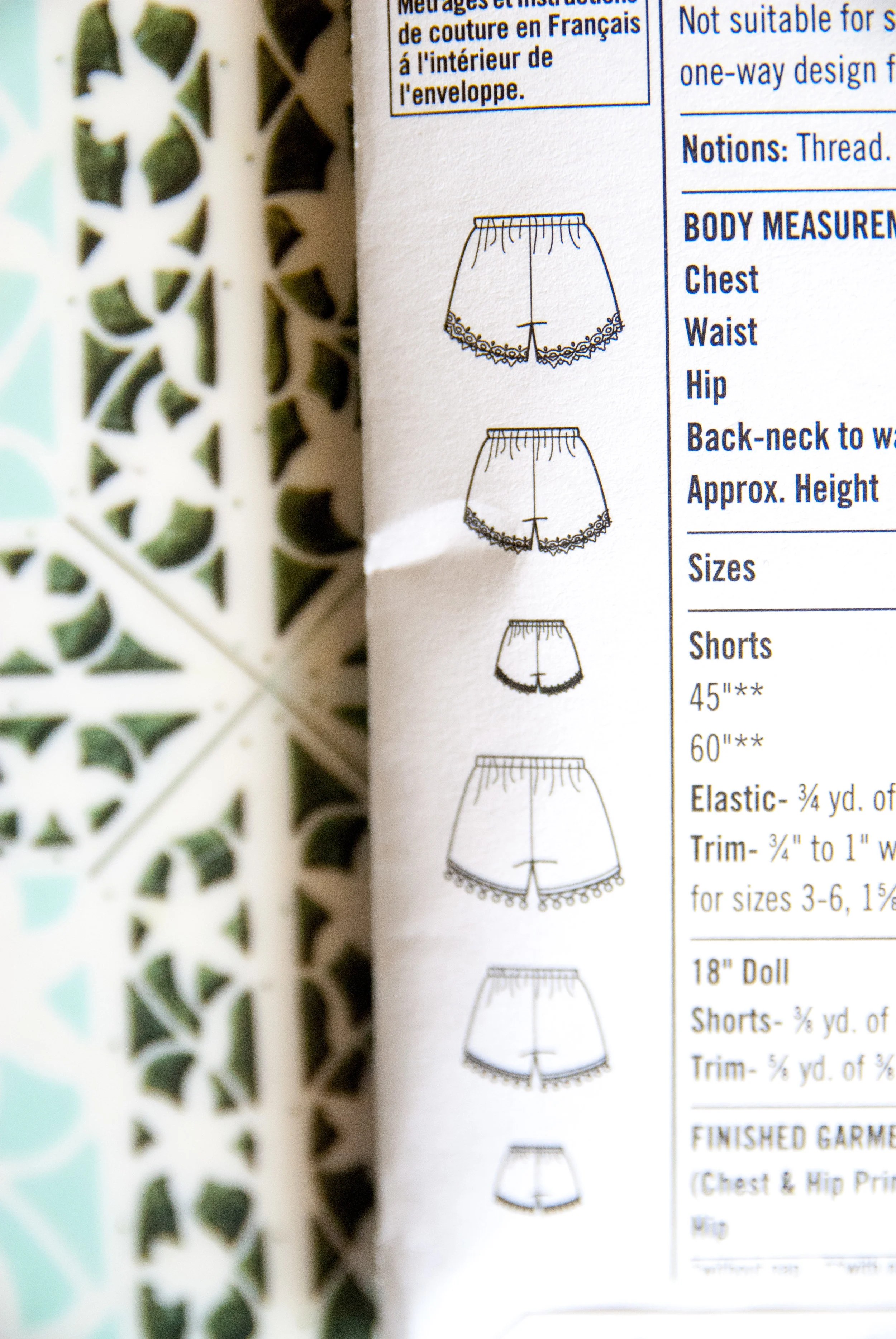 How to read sewing patterns by Pin, Cut, Sew studio