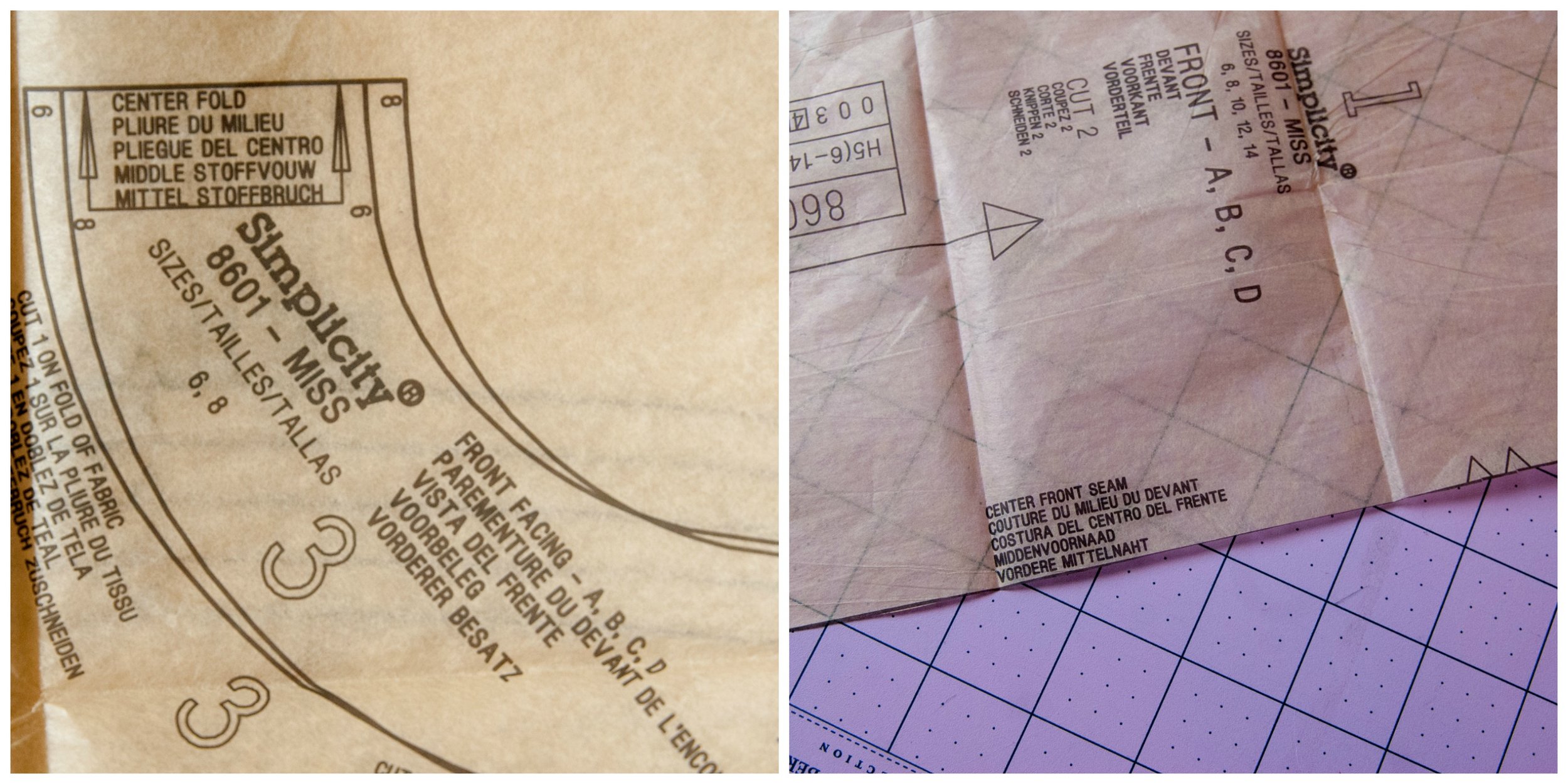 How to cut out sewing patterns by www.pincutsewstudio.com