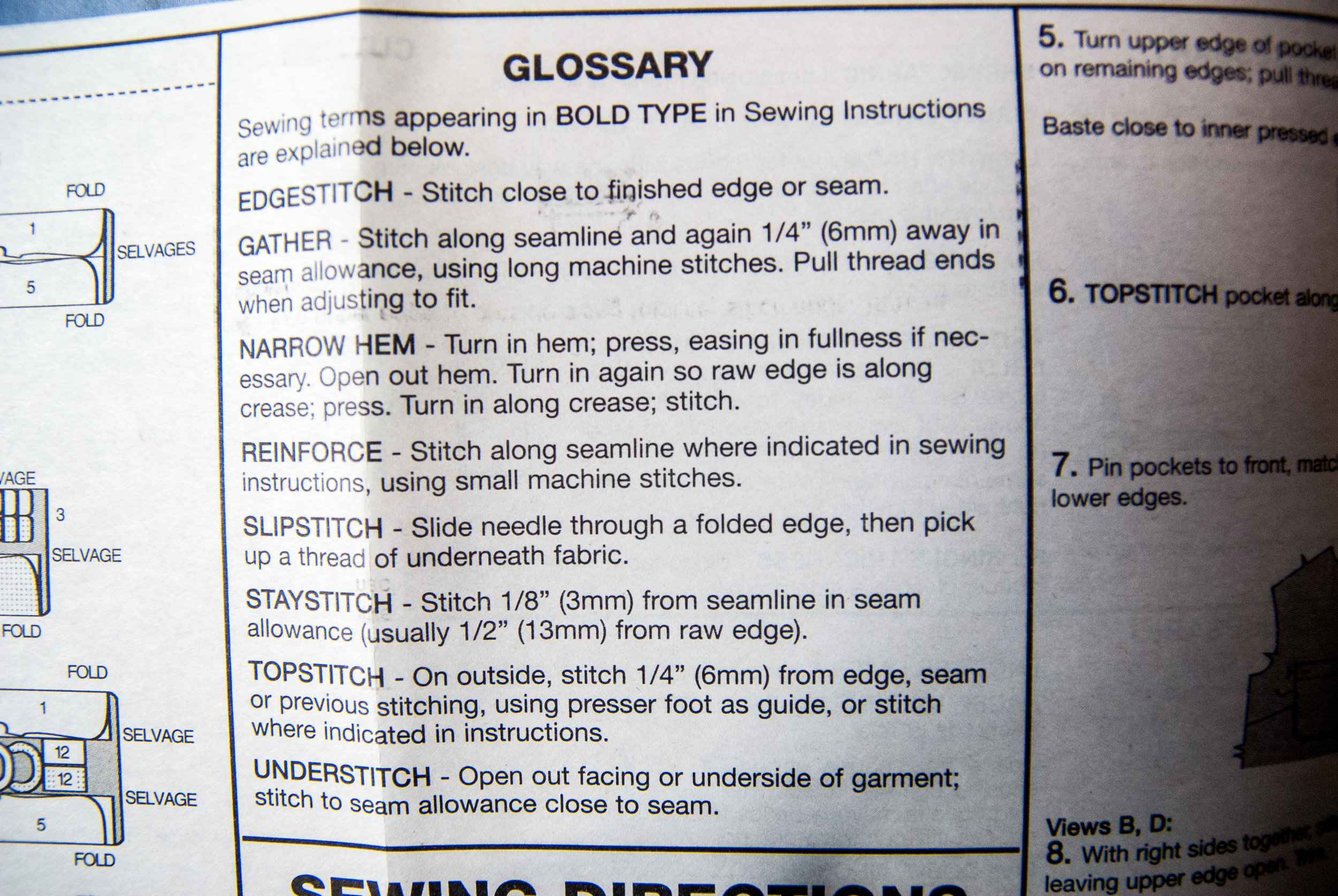 How to read sewing patterns 