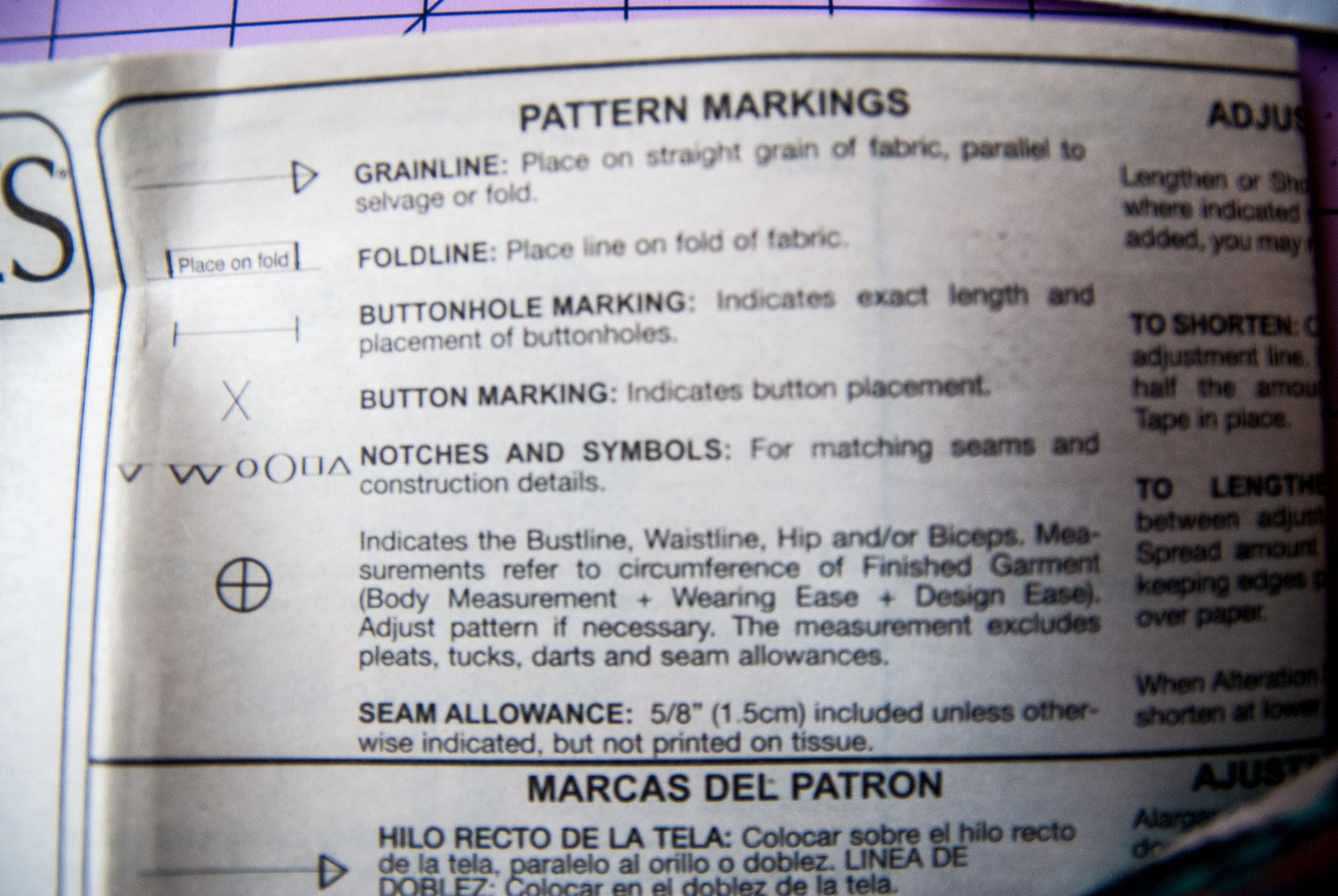How to sew with patterns