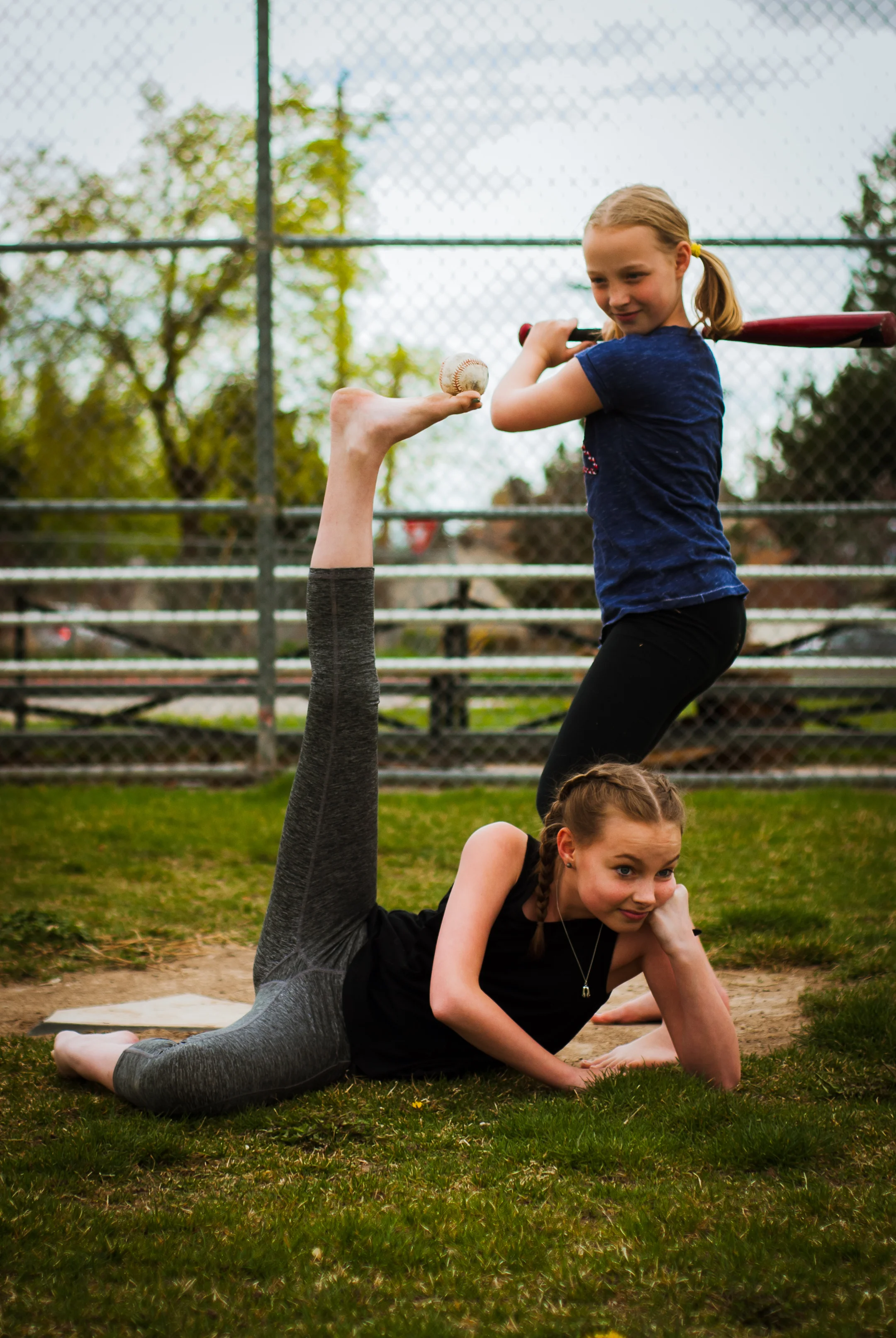 When dancers play baseball
