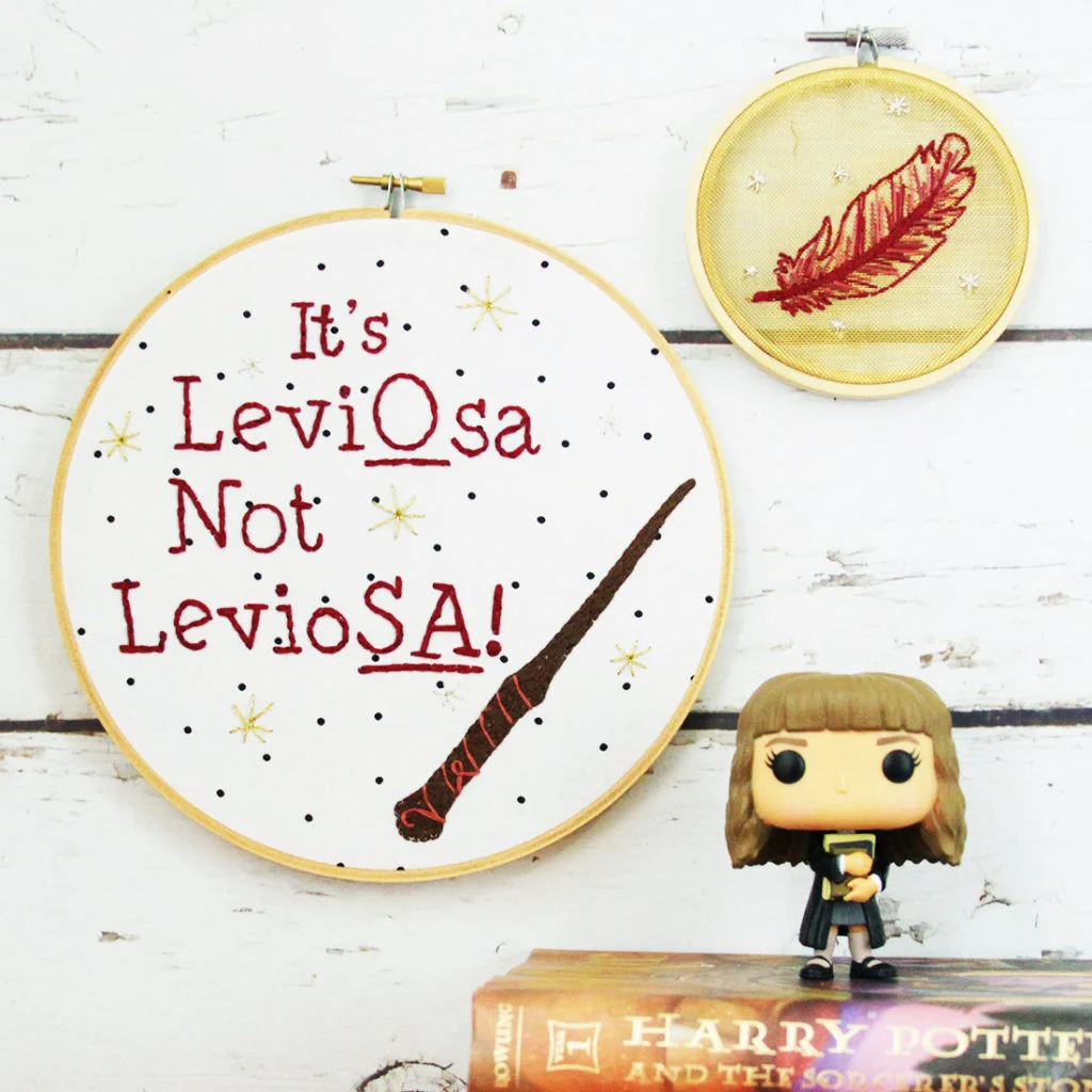 Harry Potter embroidery pattern