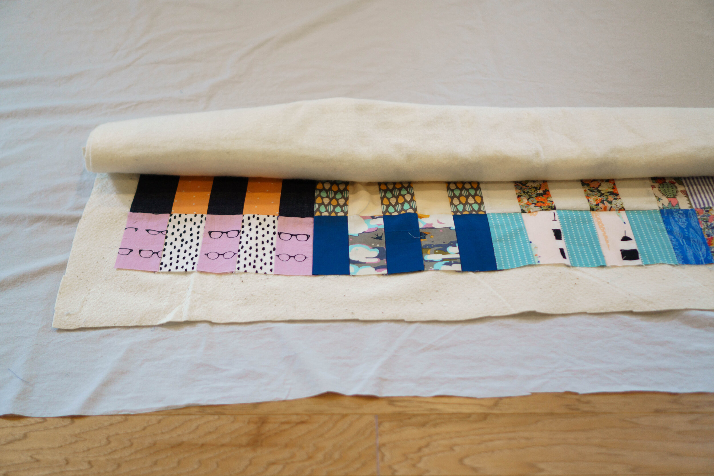 How to make a quilt for beginners, Part 3: making the quilt sandwich ...