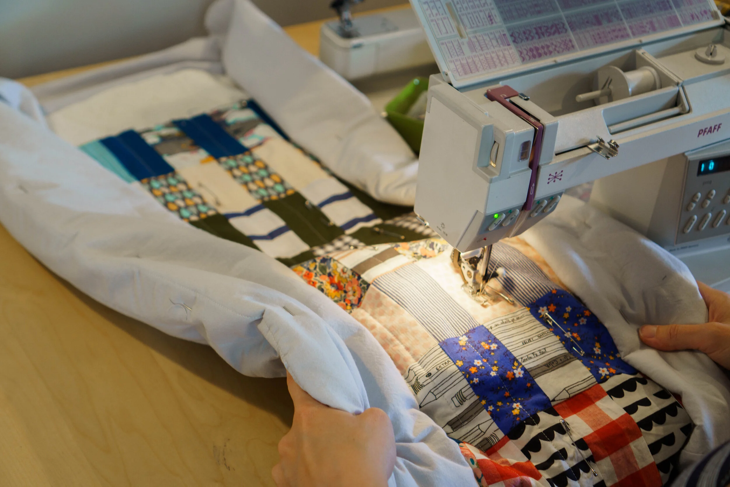 How to make a quilt for beginners, Part 3: making the quilt sandwich ...