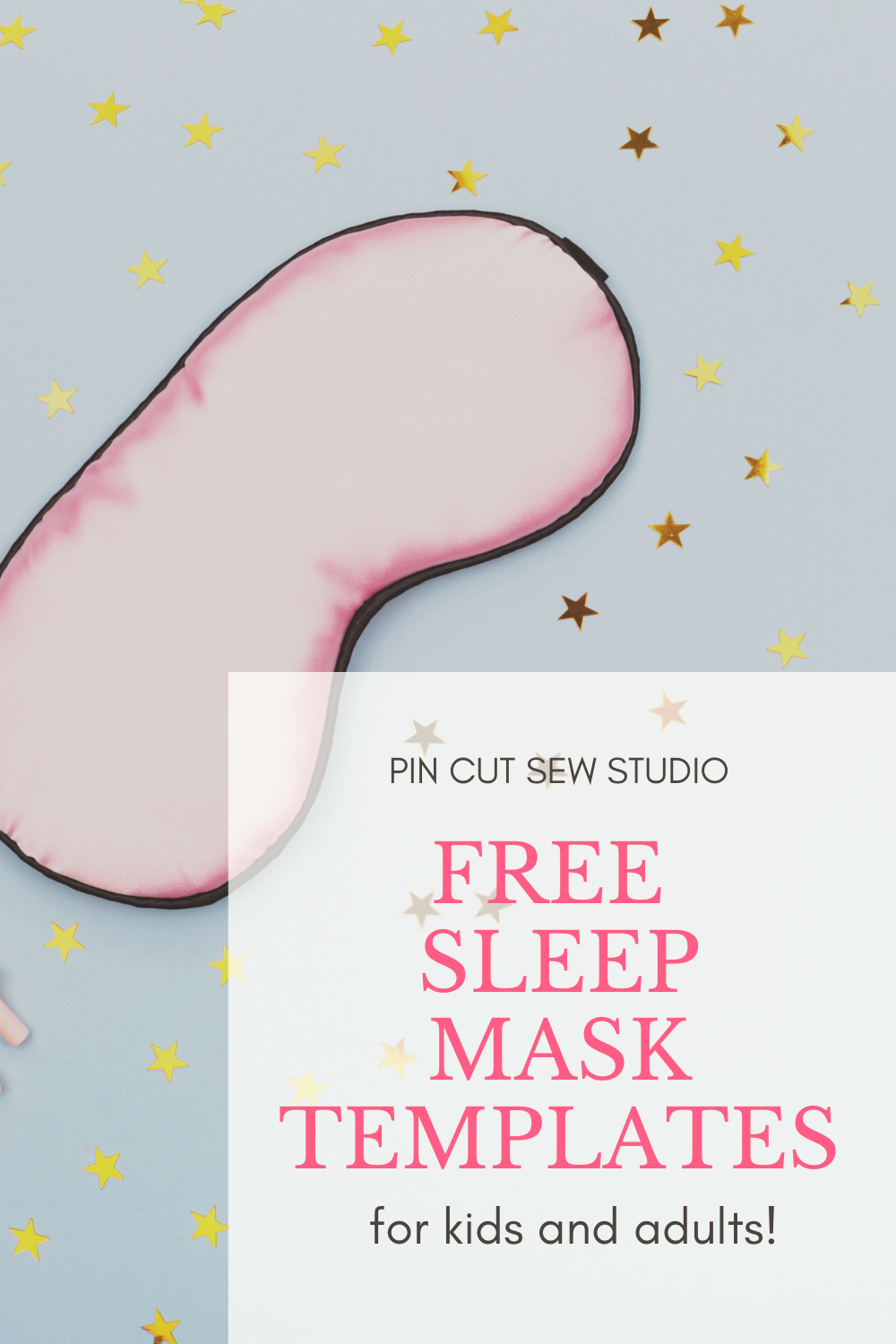 How to make an emoji sleep mask. Free pattern! — Pin Studio