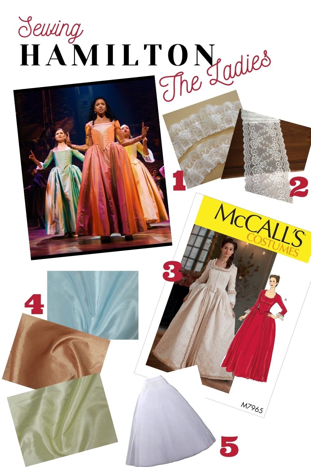 DIY Hamilton Costumes! — Pin Cut Sew Studio