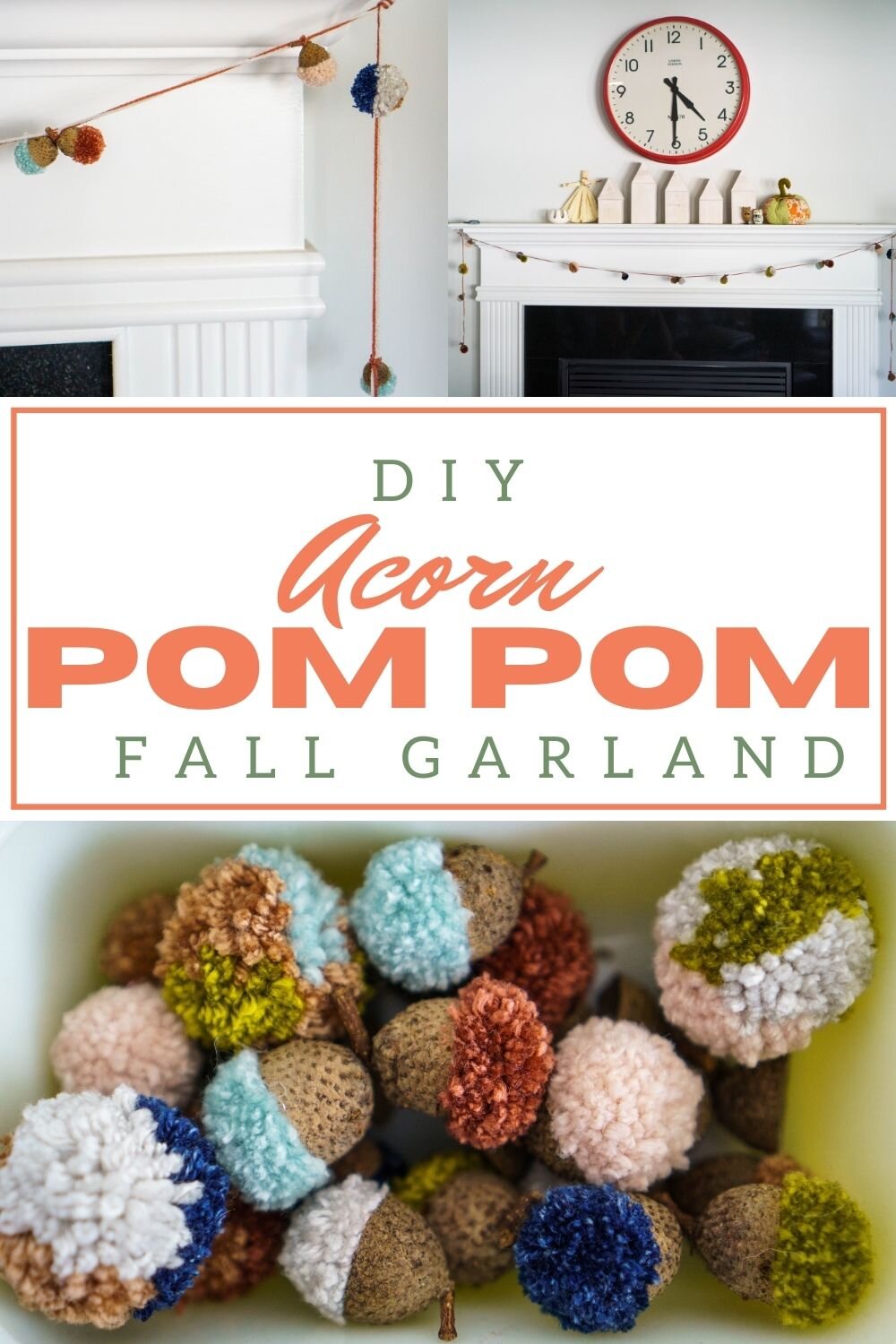 13 Yarn Pom-Poms for Home Decor - Make and Takes