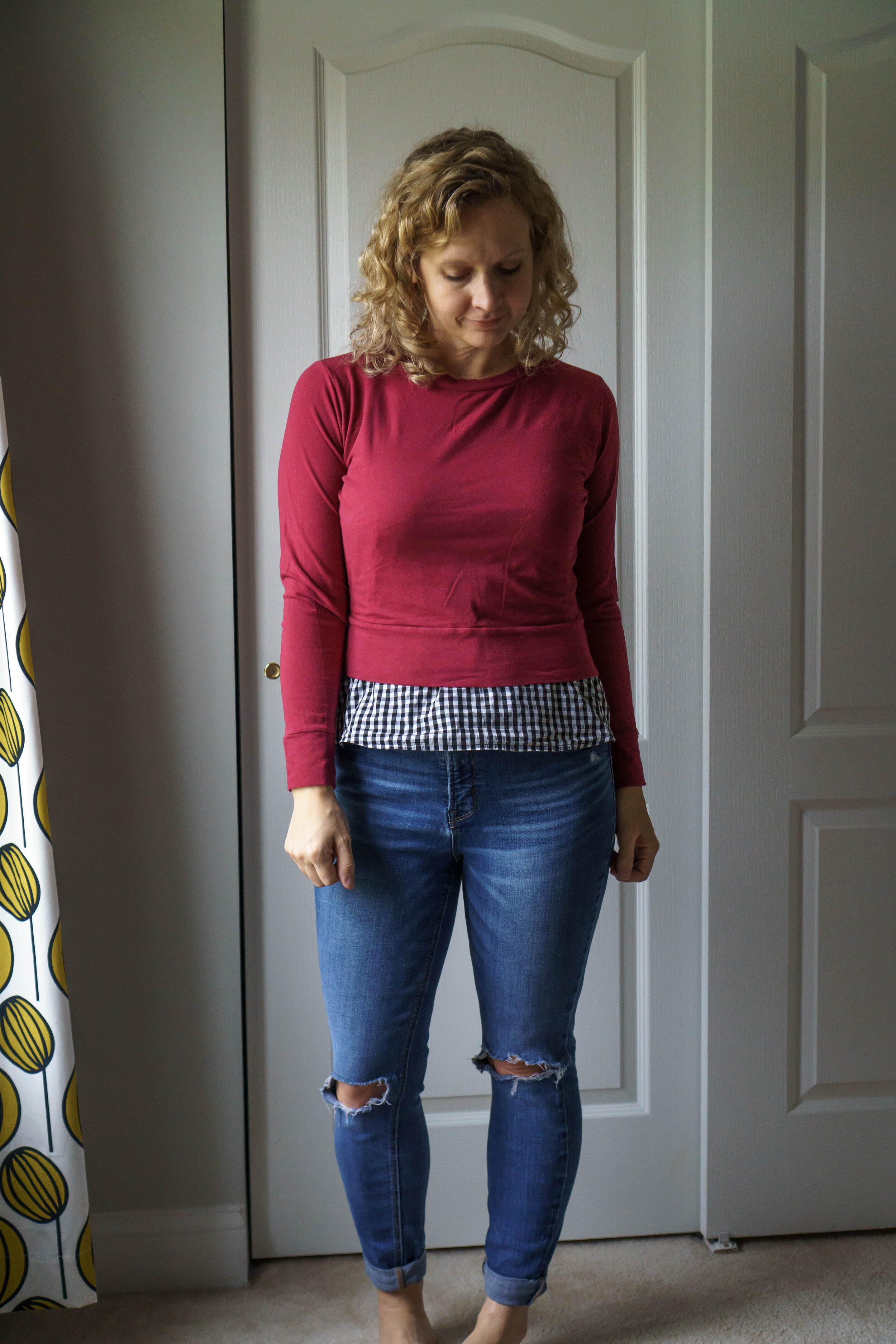 I made four new knit garments using the cotton spandex jersey from Fabric Wholesale Direct and I couldn’t be happier with this fabric! If you’re looking for the best fabric for knits, look no further, this one is perfect and comes in lots of solid c…