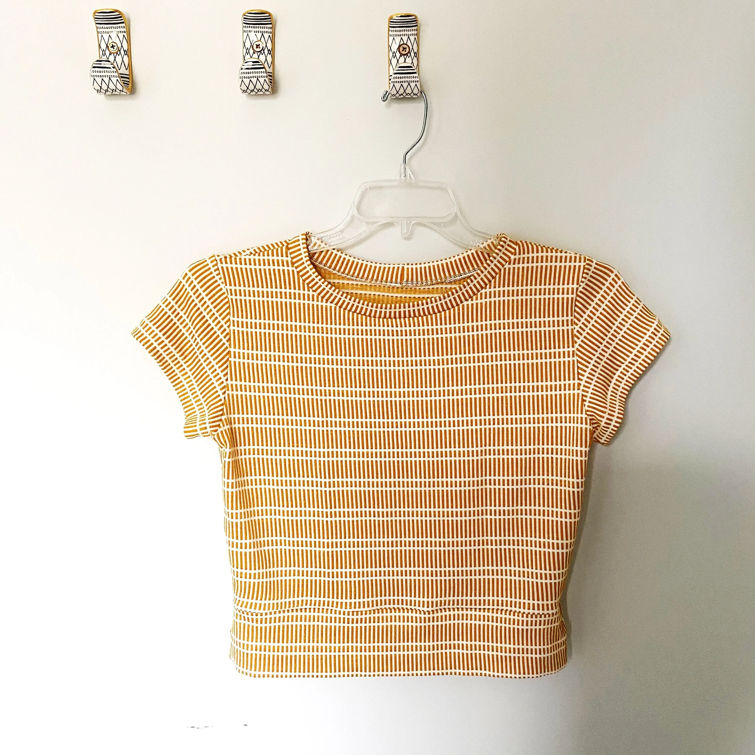 Seamwork Astoria hacked into a short sleeved version. #sewing #pincutsew #seamwork