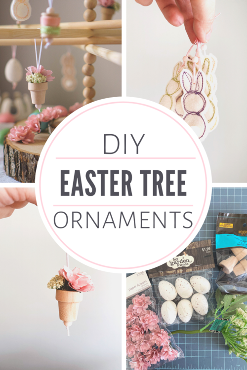 DIY Easter Tree and Ornaments — Pin Cut Sew Studio