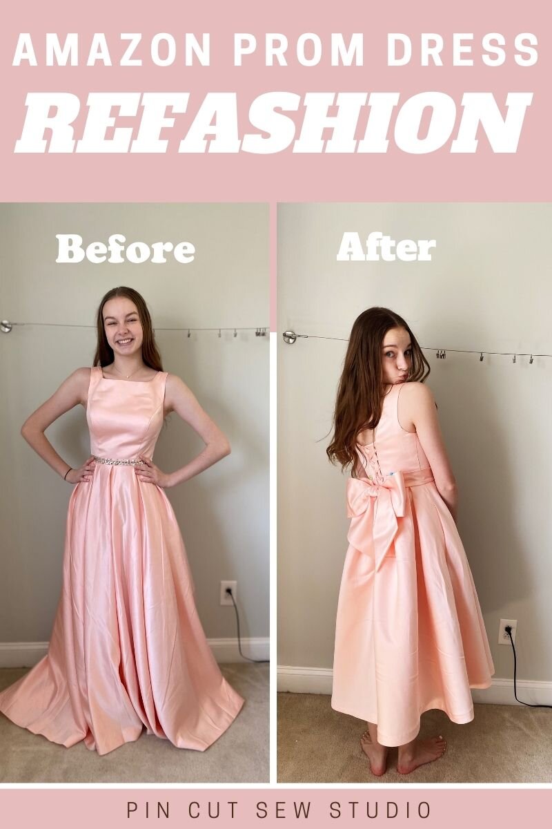Prom Dress Refashion — Pin Cut Sew Studio