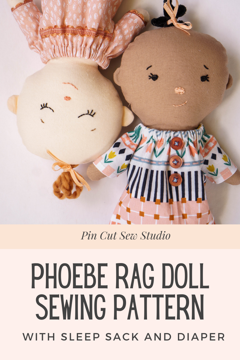 Cloth doll patterns PDF Tutorial pattern doll body Pattern for making body doll from cloth Make the doll body of cloth